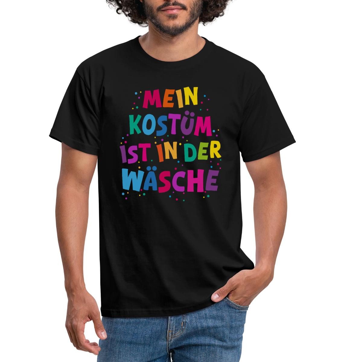 Spreadshirt T-Shirt Mein Kostüm Ist In Der Wäsche Fasching Karneval Männer günstig online kaufen