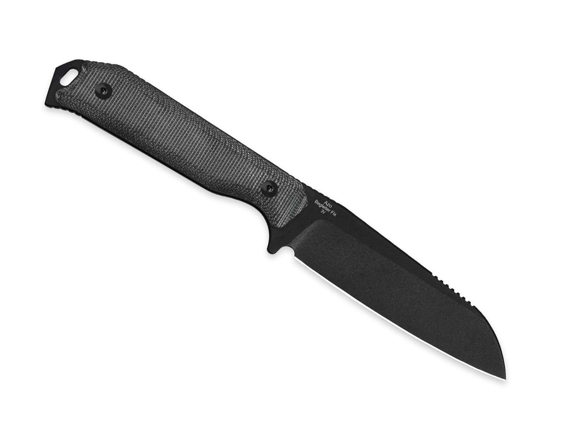 Kizer Taschenmesser Kizer Begleiter Fix CPM-3V Micarta All Black