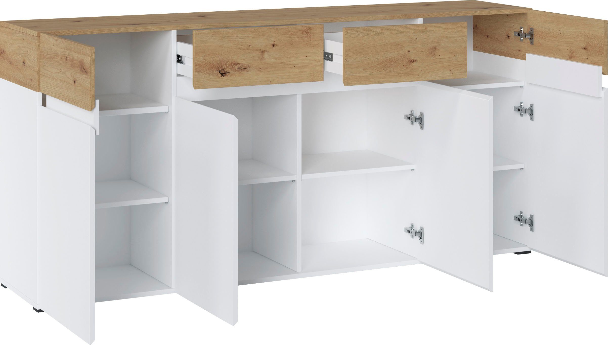 Home affaire Sideboard Rimini, Breite 180 cm