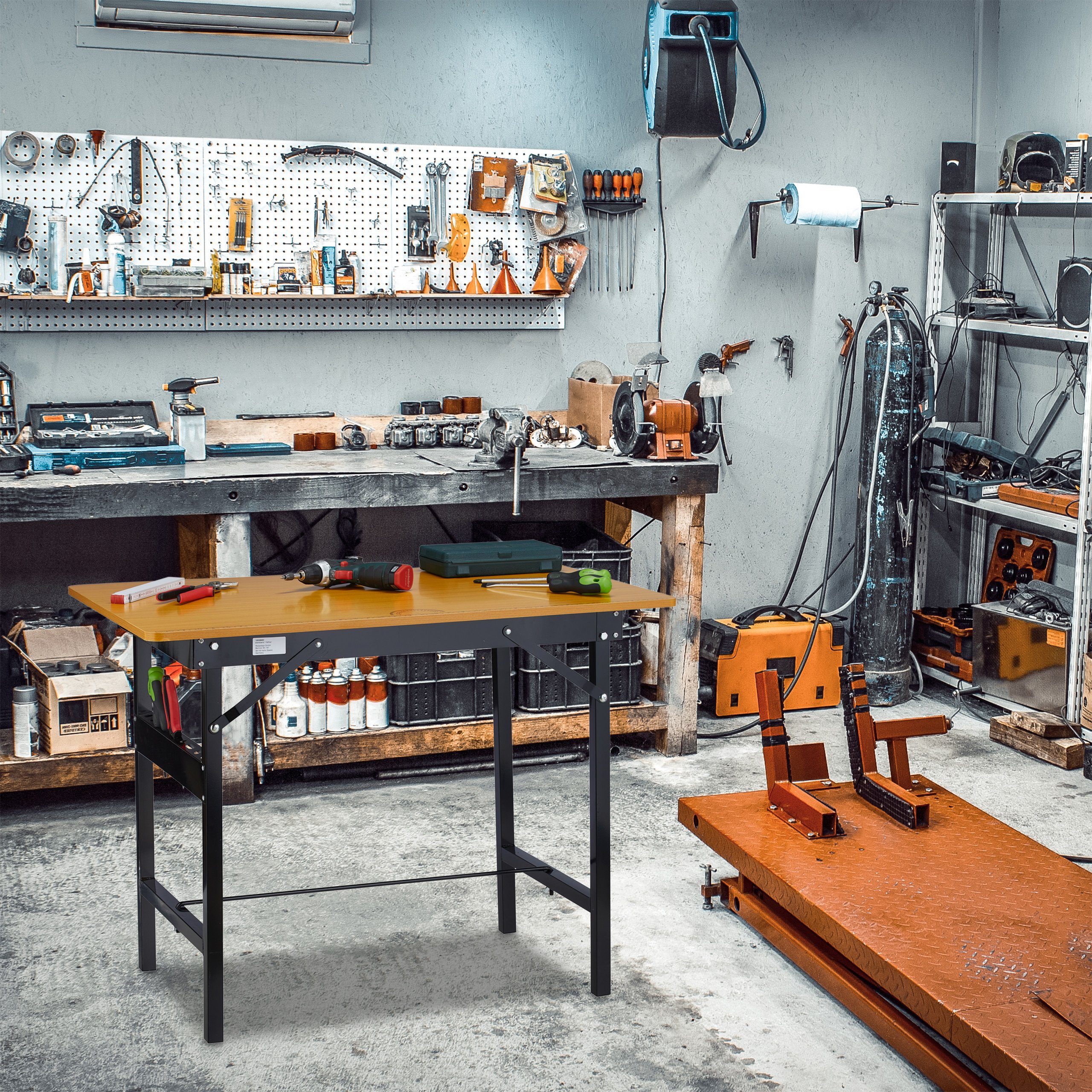 relaxdays Werkbank Klappbare Werkbank günstig online kaufen