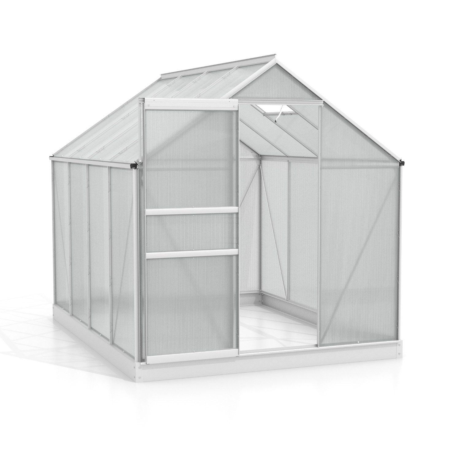 Vitavia Gewächshaus Planet 5000, 3,00 mm Wandstärke silberfarben | Rabatt: 28%