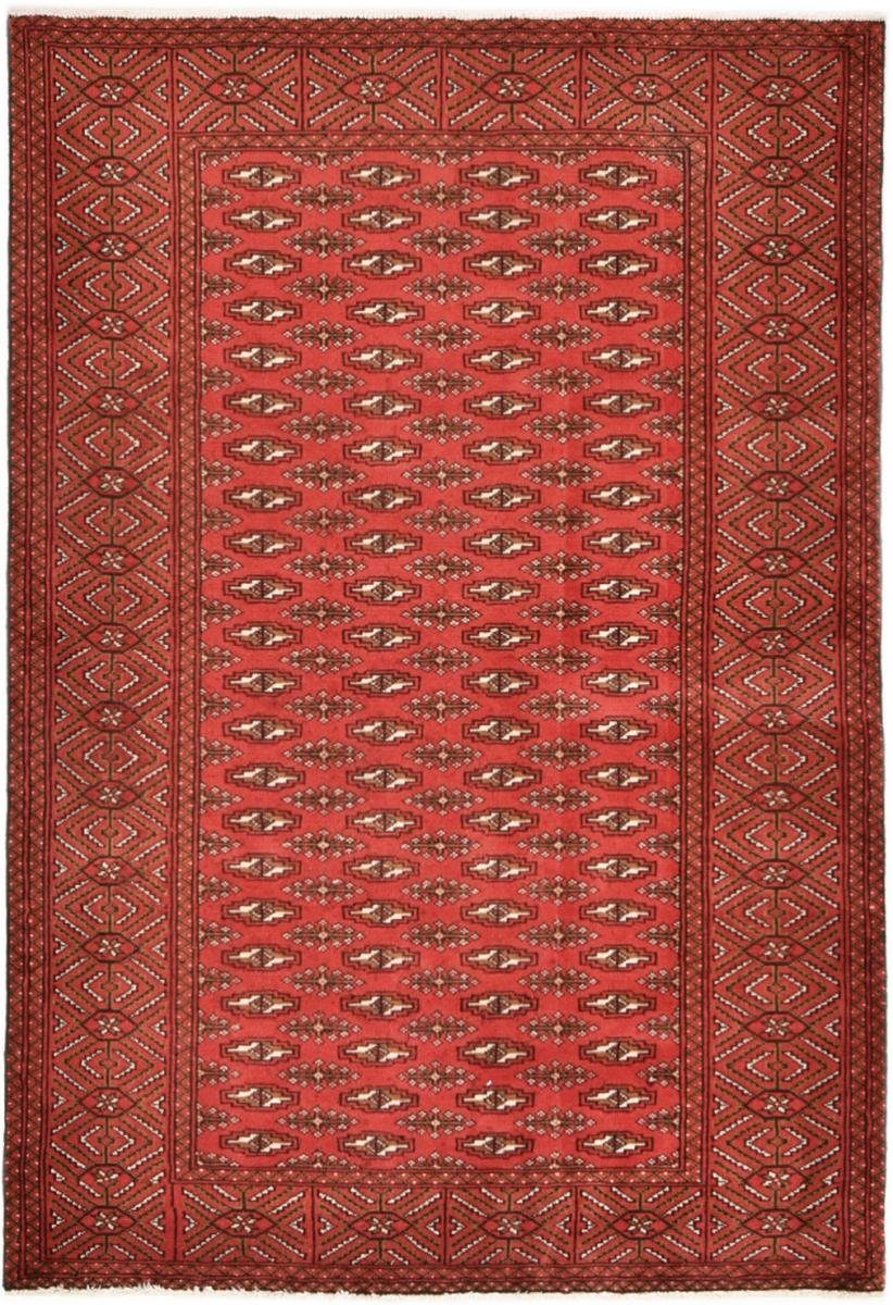 / Orientteppich Perserteppich, Trading, Turkaman Höhe: rechteckig, mm 6 124x187 Orientteppich Handgeknüpfter Nain