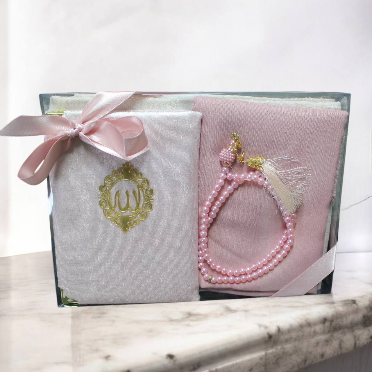 Aymasal Läufer Geschenkset 4 tlg. Gebetsteppich günstig online kaufen