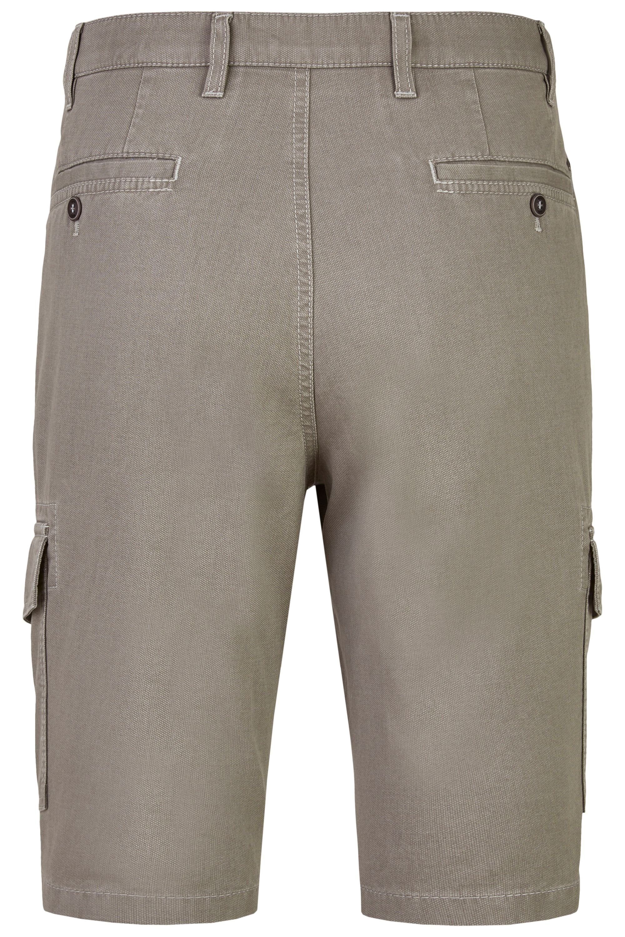 Struktur aubi: Shorts Perfect Fit grau Herren Mikro aubi Modell (54) 616 Stoffhose