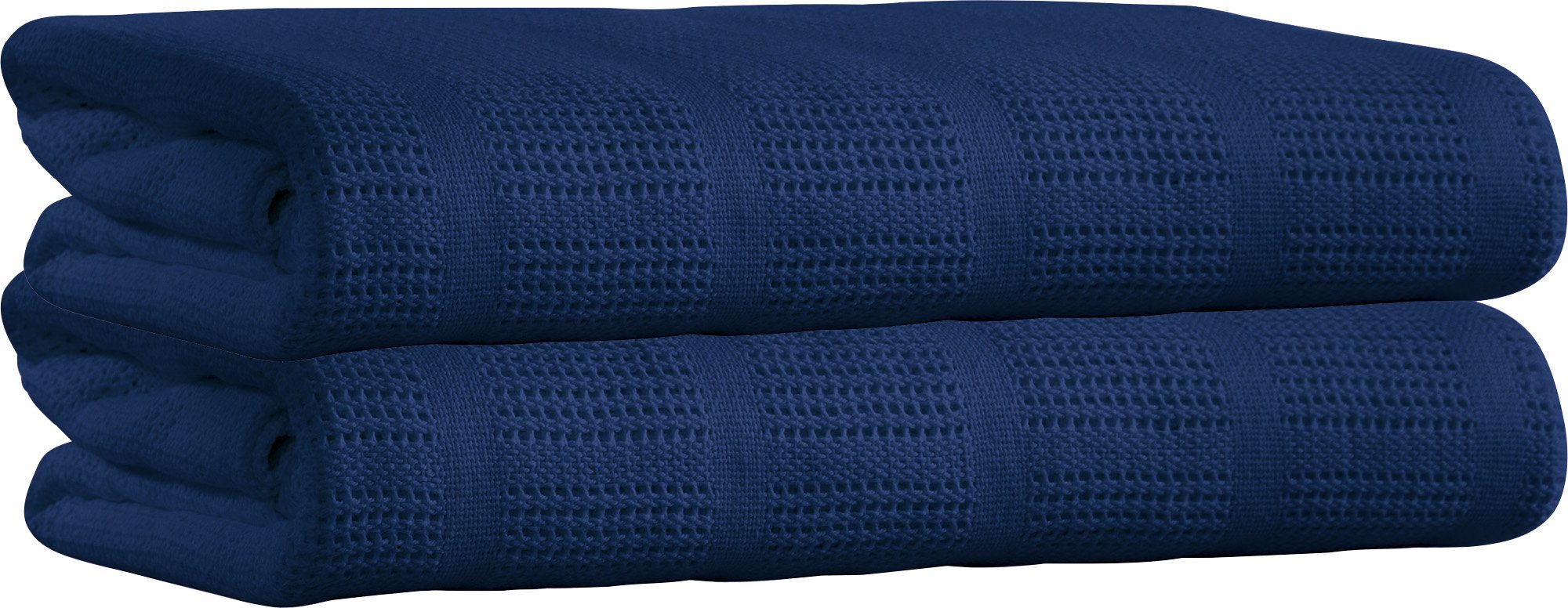 Wohndecke Sommerdecke "Trient" 2er-Pack, Erwin Müller, Baumwolle Uni günstig online kaufen