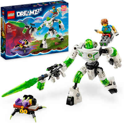 LEGO® Konstruktionsspielsteine Mateo und Roboter Z-Blob (71454), LEGO® DREAMZzz™, (237 St), Made in Europe