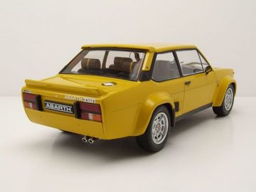 ixo Models Modellauto Fiat 131 Abarth 1980 gelb Modellauto 1:18 ixo models, Maßstab 1:18