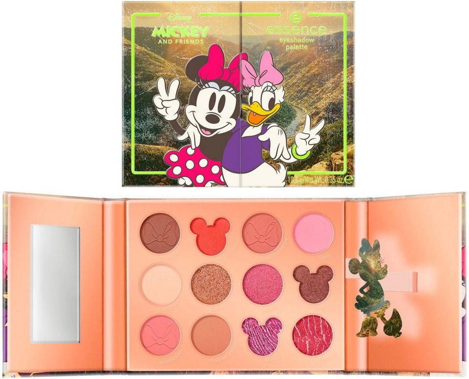 Essence Lidschatten-Palette Disney Mickey and Friends eyeshadow palette,  Augen-Make-Up für unterschiedliche Shades