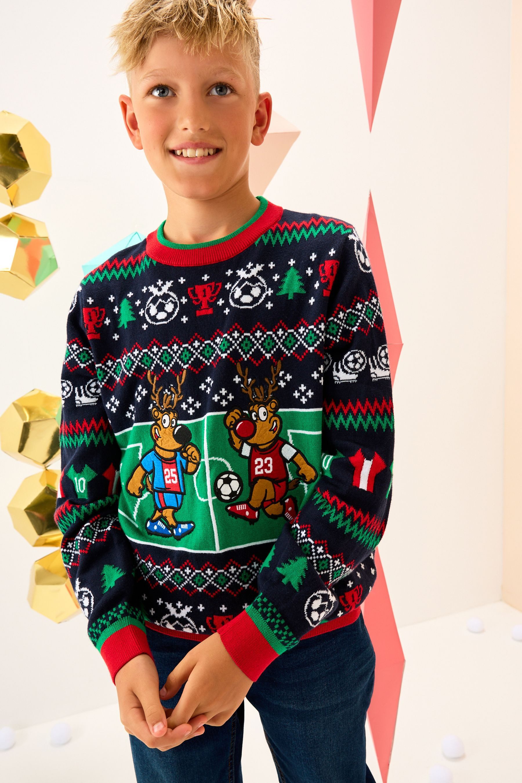 Strickpullover Weihnachtspullover