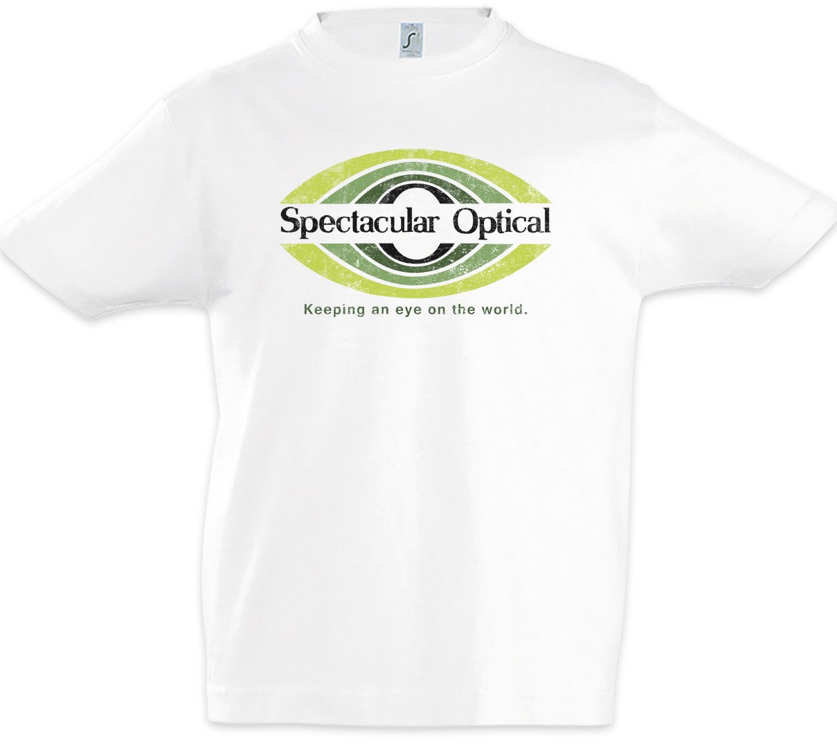 Print-Shirt Spectacular Optical Kinder T-Shirt Videodrome Sign Symbol Logo Company