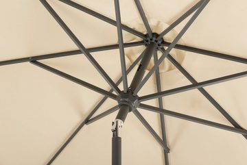 Schneider Schirme Marktschirm Orlando, Durchmesser 270 cm, natur, rund, ohne Schirmständer