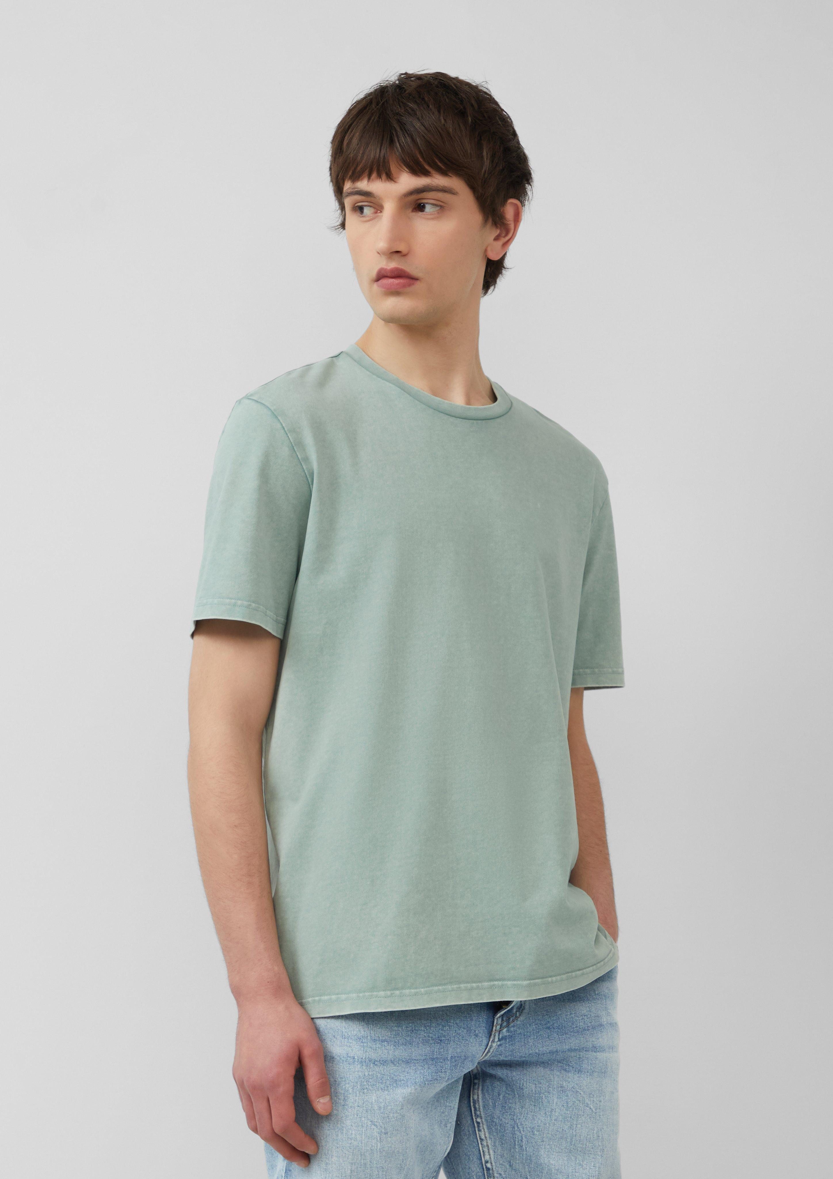 QS Kurzarmshirt Gewaschenes Basic-T-Shirt aus weichem günstig online kaufen