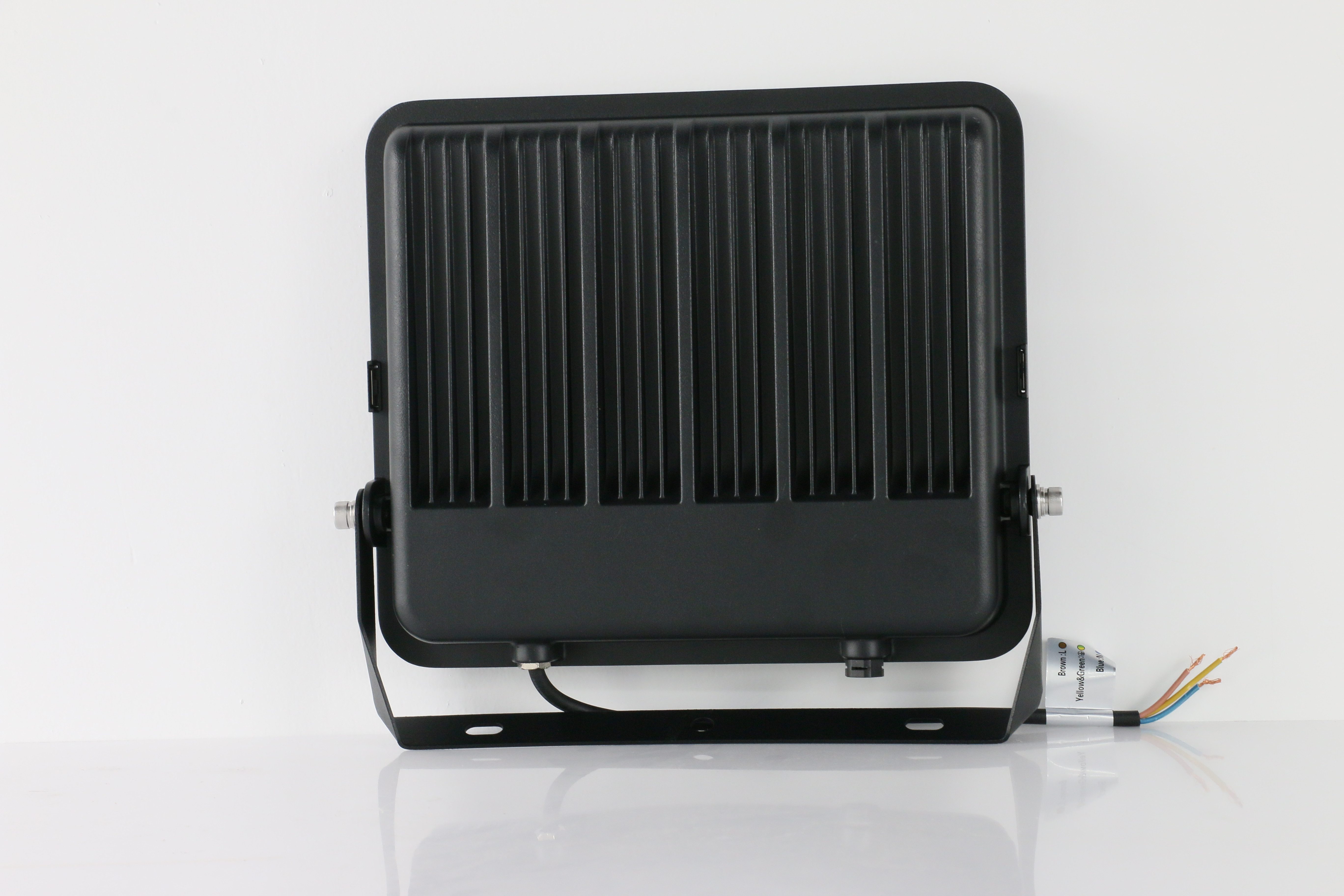 HEITRONIC LED Flutlichtstrahler LED Flutlichtstrahler DERBY 2.0, LED fest integriert, 150 Watt 4000 Kelvin mit 500mm Anschlusskabel und freie Enden