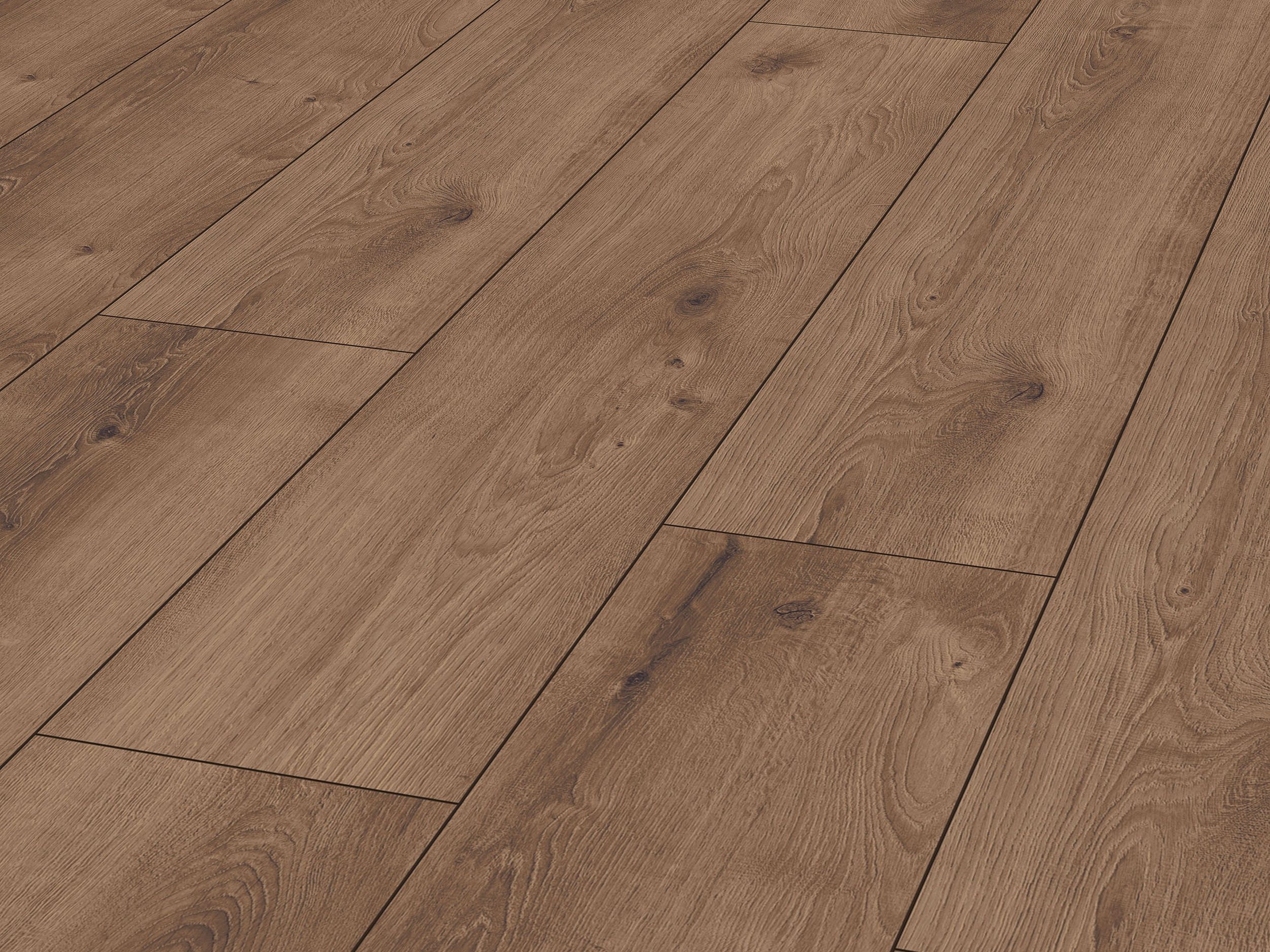KRONOTEX Laminat Laminat HQ Grand Edition Eiche Cedar 6019 Landhausdiele, 8 St.