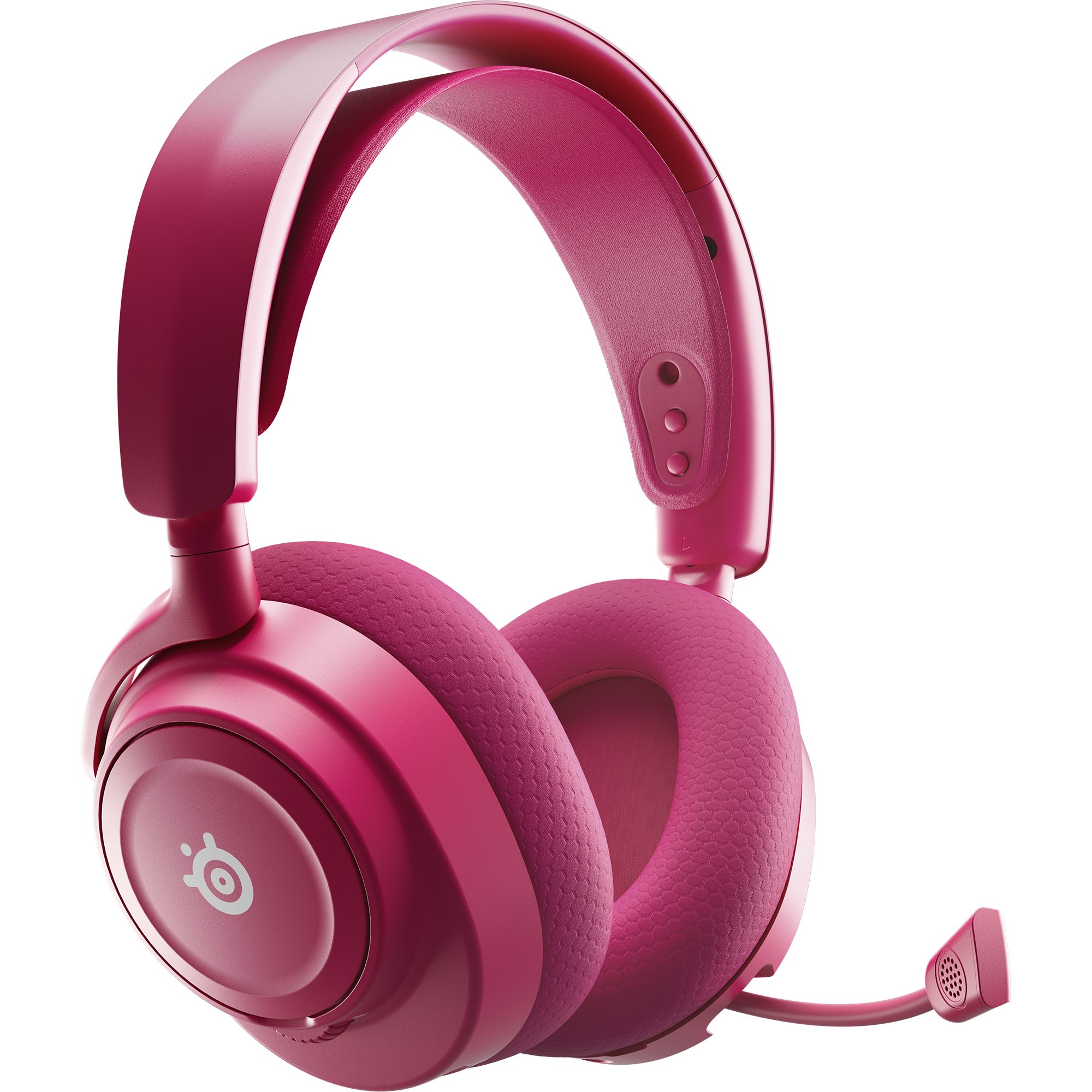 SteelSeries SteelSeries Arctis Nova 7P Wireless Gen 2, Gaming-Headset Headset (Einziehbares ClearCast-Mikrofon Gen 2, Steuerung über mobile App, USB-C-Plug-and-Play, Hochwertige Stahlkonstruktion, 200 professionelle EQ-Voreinstellungen, 360° Spatial Audio, Mikrofon-EQ, Sidetone-Regler (Mikrofon-Monitoring)