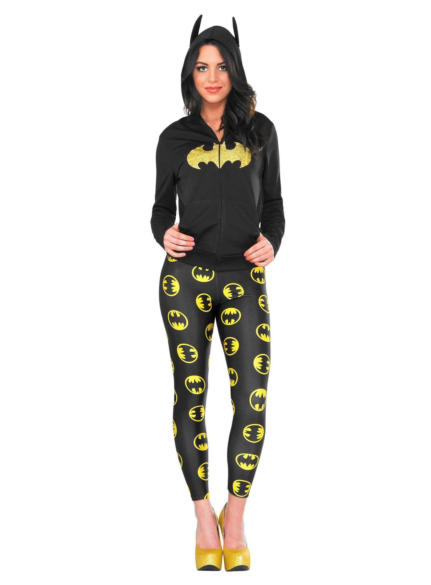 Rubie´s Kostüm Batgirl Leggings, Superheldin Zubehör aus dem Hause DC Comics