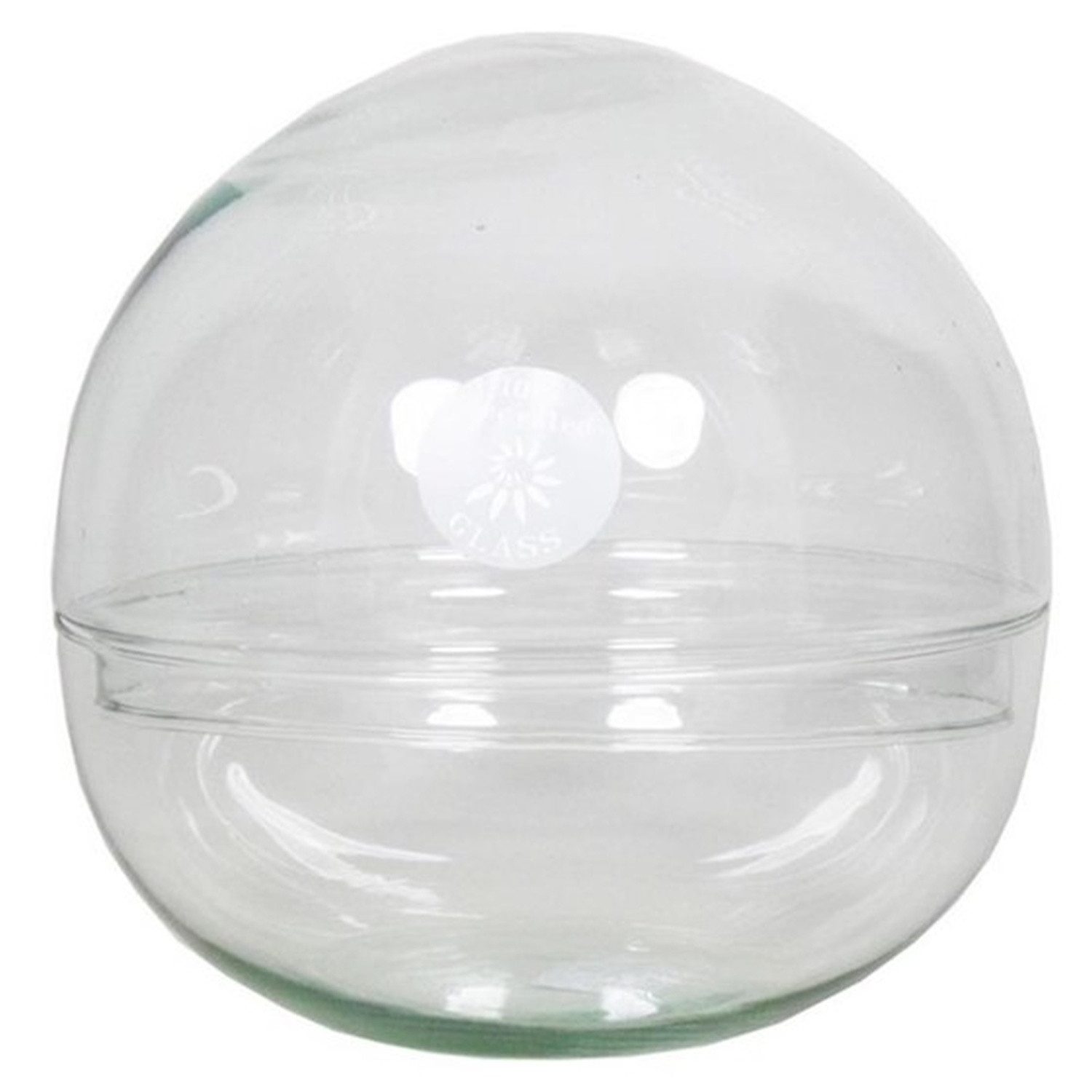 INNA-Glas Terrarium Kugel Terrarium Bryson aus Glas, klar, 19,5 cm, Ø 19,5 cm