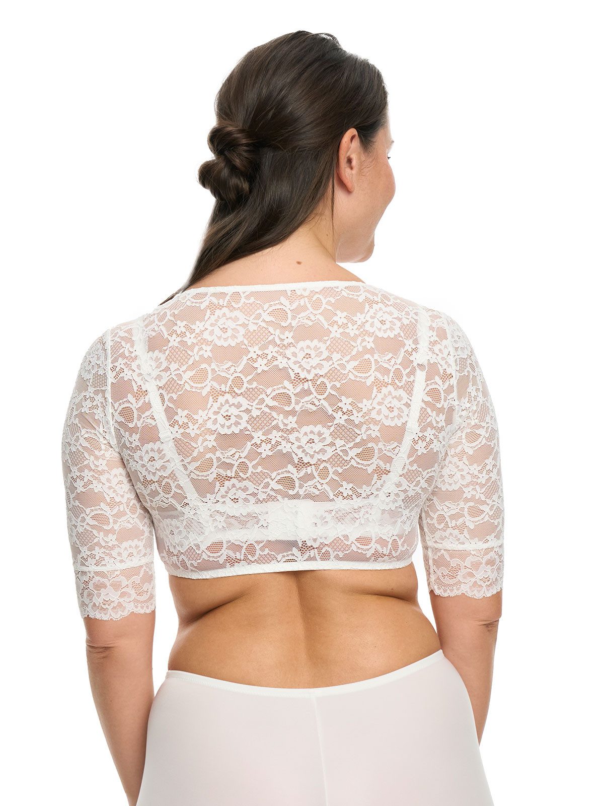 Susa Dirndlbluse Dirndlbluse halbarm Wiesn-Zauber (Stück, 1-tlg) -