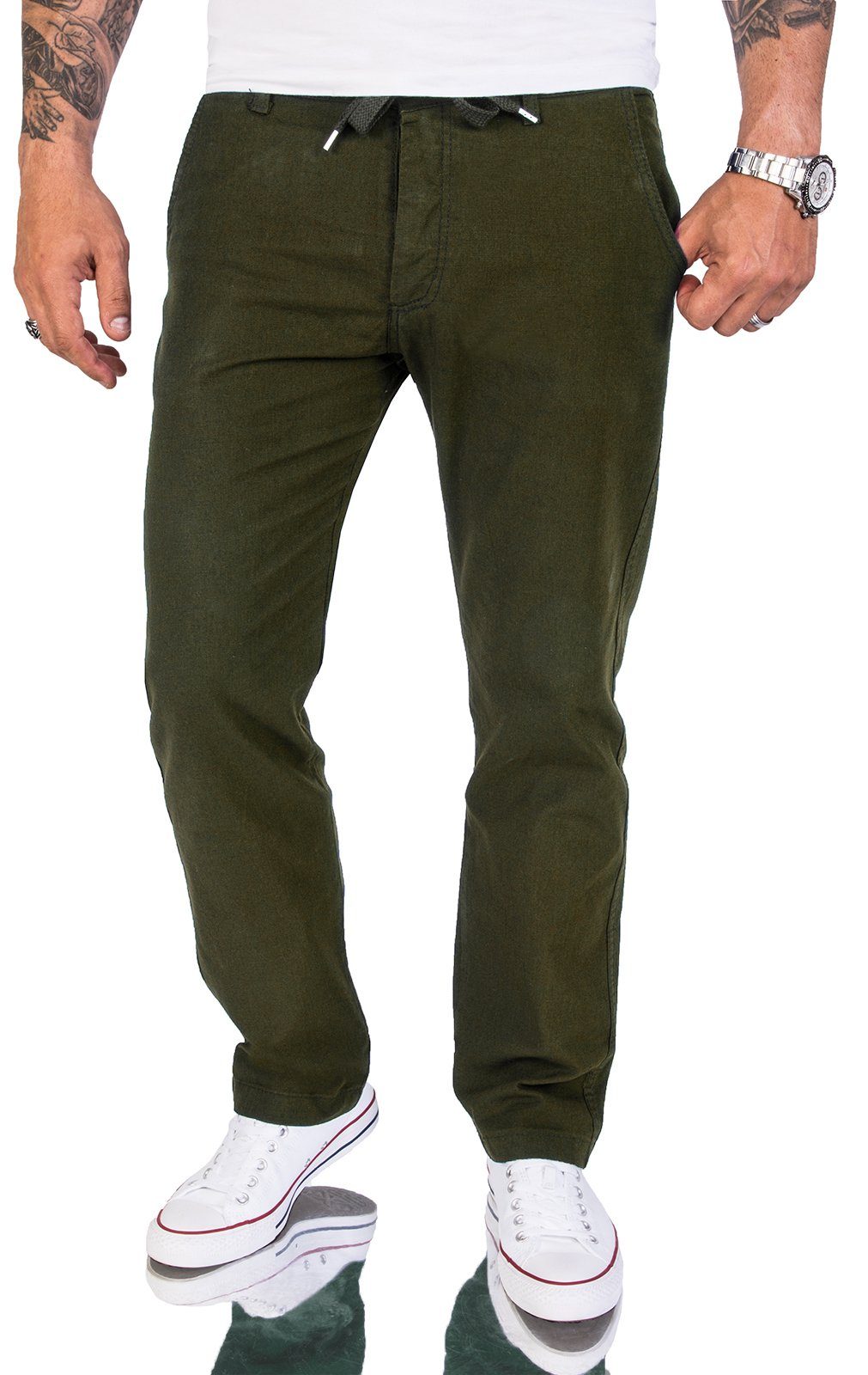 Rock Creek Stoffhose Herren Regular Fit günstig online kaufen