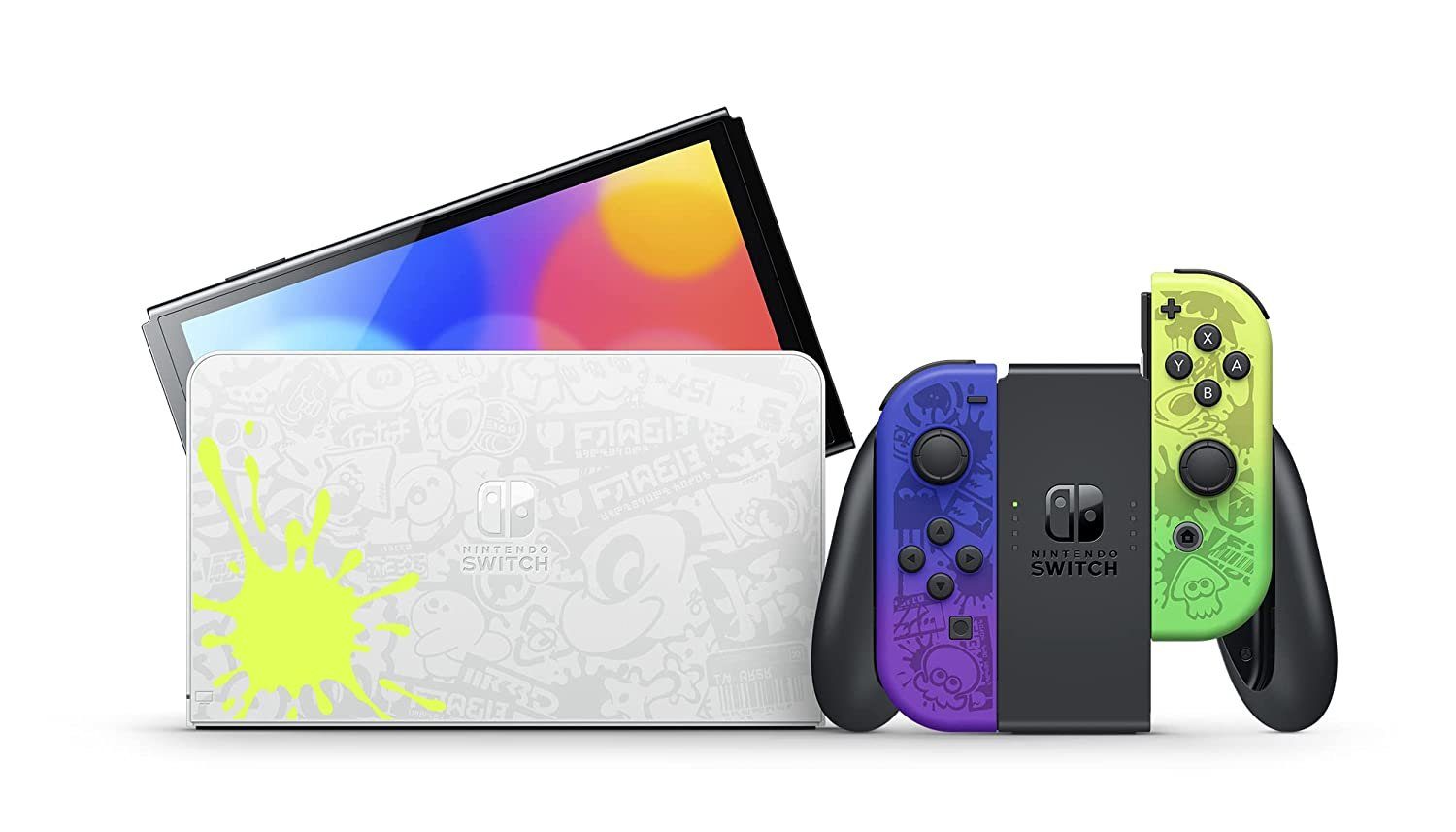 Nintendo Switch OLED Modell Spielekonsole 64GB Splatoon 3 Limited