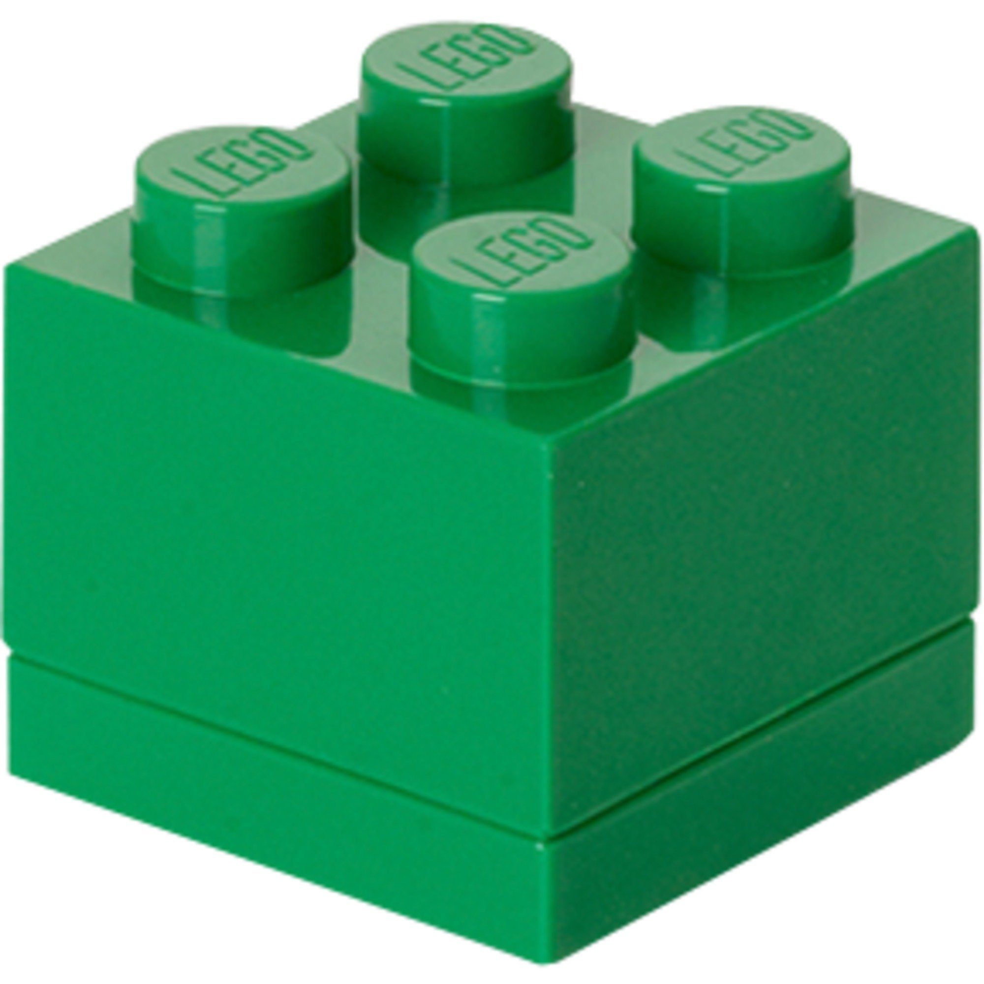Room Copenhagen Spielzeugtruhe Room Copenhagen LEGO Mini Box 4 grün