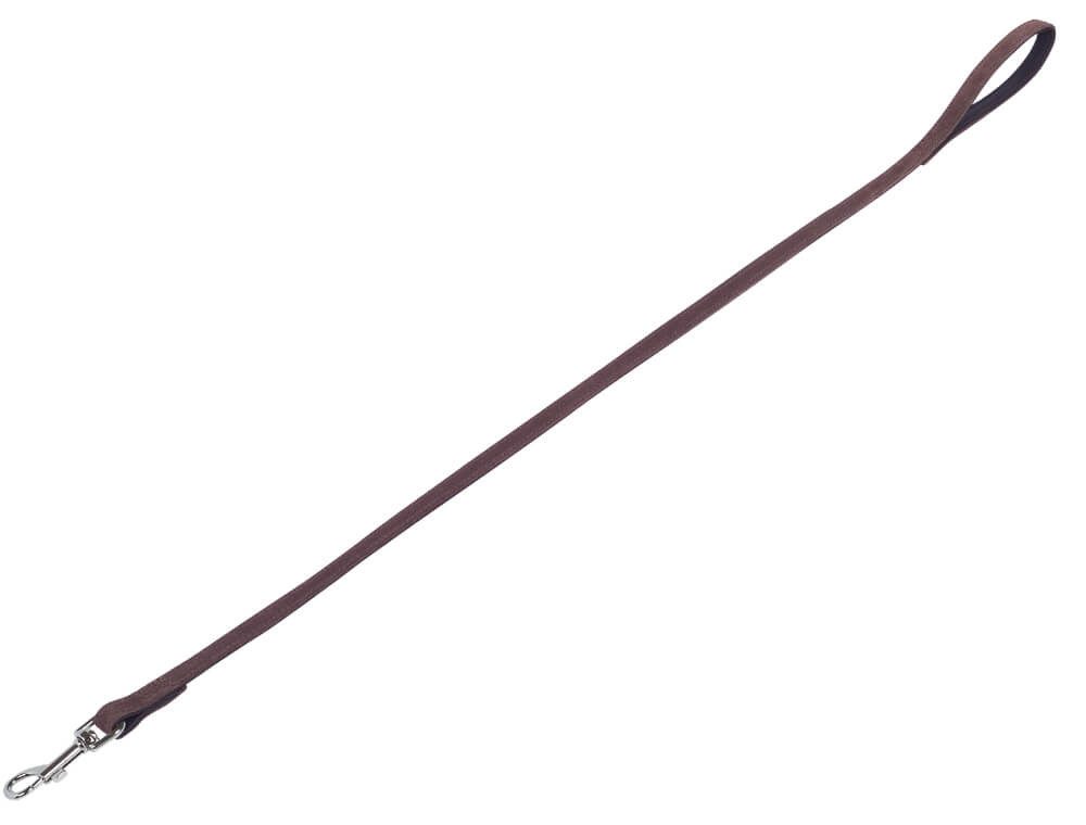 Nobby Leine Leine "VELOURS", braun, S-M