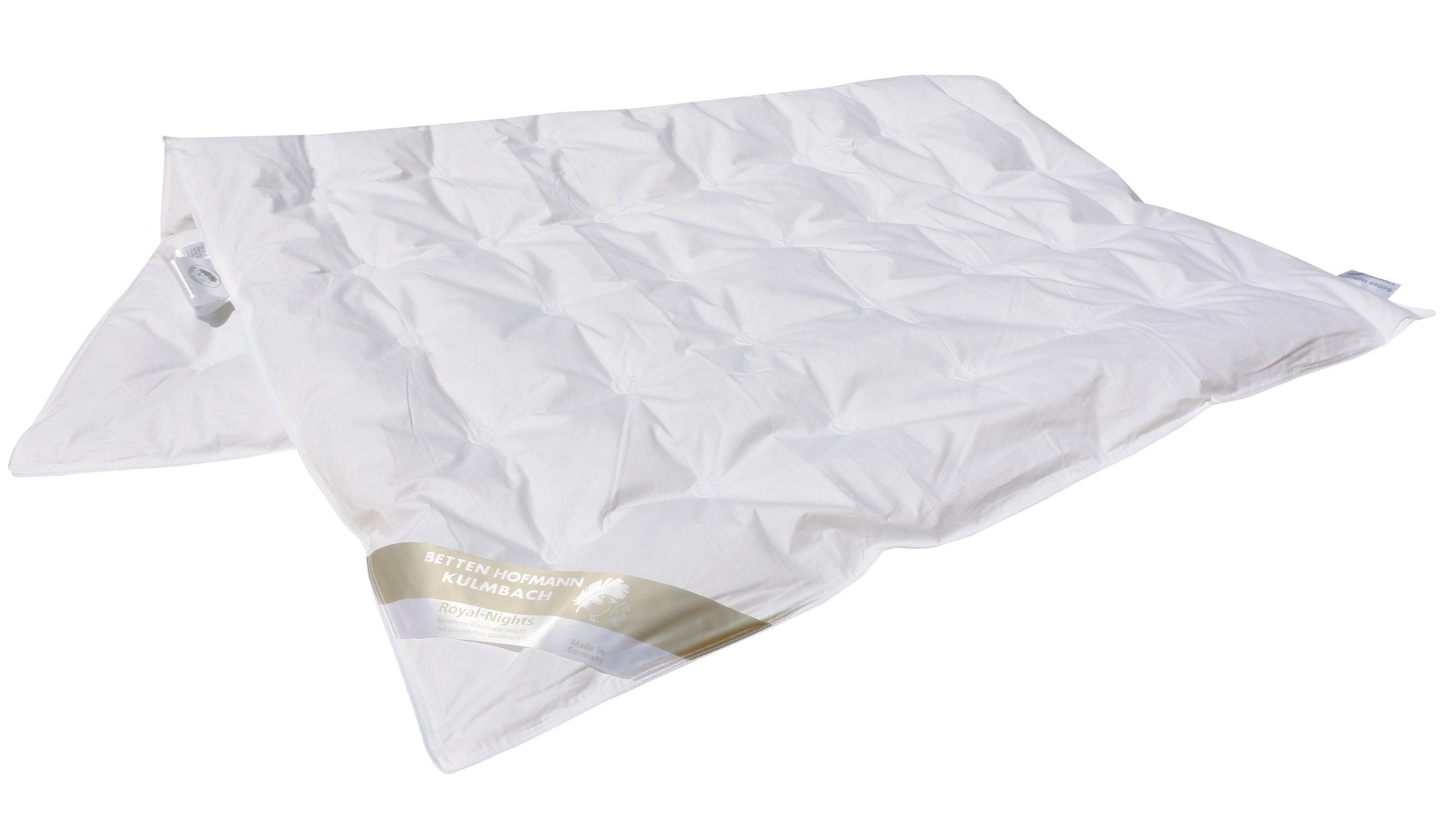 Betten Hofmann Babybettdecke Betten Hofmann Kinder Sommer Daunendecke 100x135 cm 100% Daunen 150 g, Füllung: 100% Daunen, Bezug: 100% Baumwolle, made in Germany, leicht und hautsympathisch