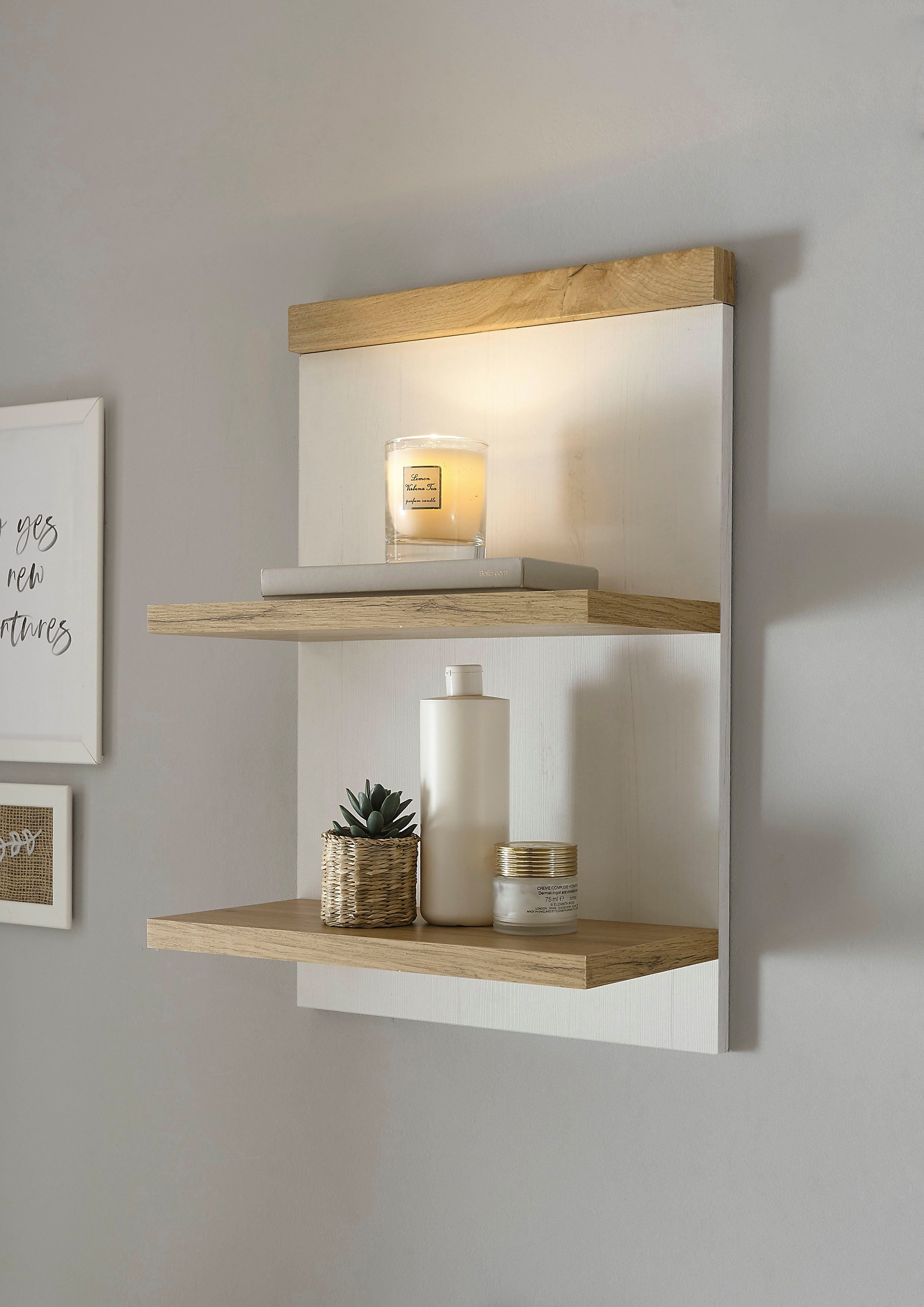 Home affaire Ablageregal WESTMINSTER, Wandregal im Landhausstil, in 2 Farbe günstig online kaufen