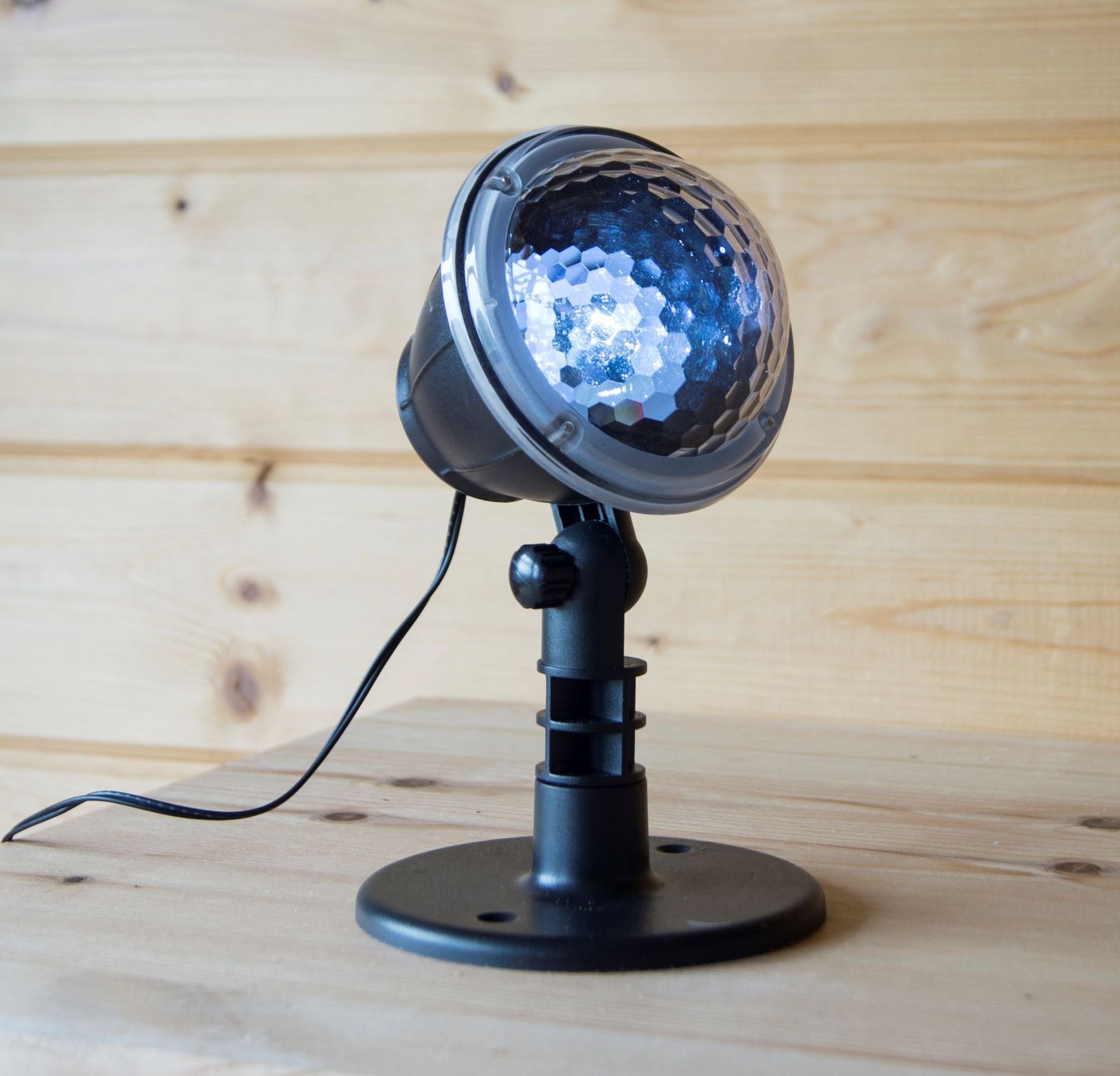 BURI LED Baum LED-Projektor mit Schneeflockenmotiven und Timer Hausbeleucht günstig online kaufen