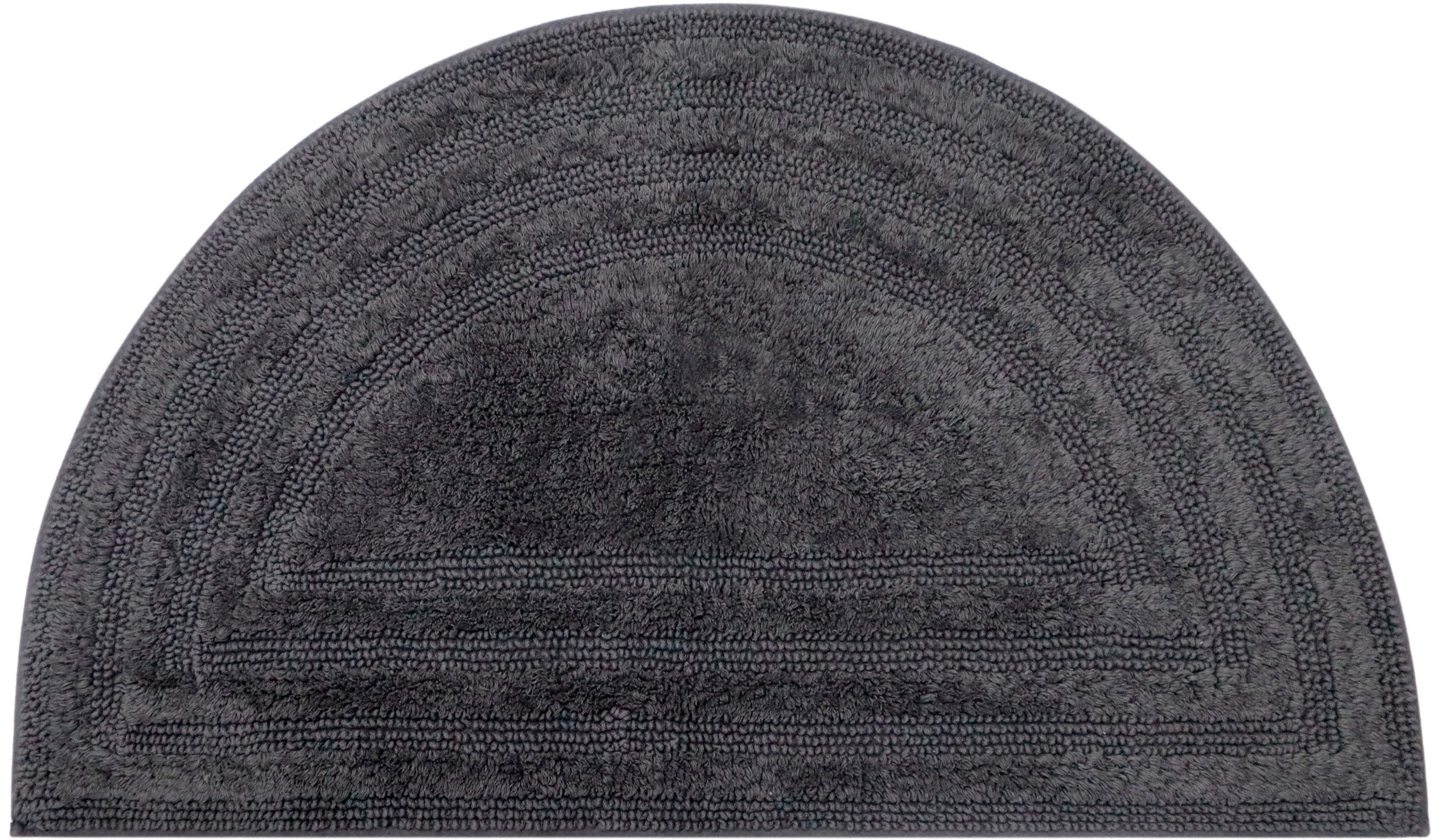 my home Badematte Inga, Rahmen, Badvorleger, Badezimmer Teppich, Höhe 18 mm günstig online kaufen