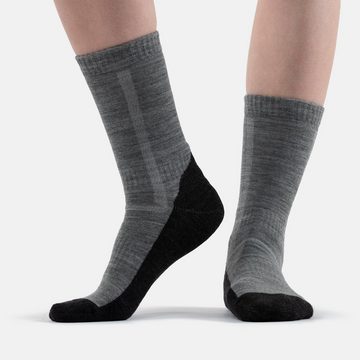 OCCULTO Wandersocken Damen Merino Wandersocken 3er Pack (Modell: Tamara) (3-Paar)