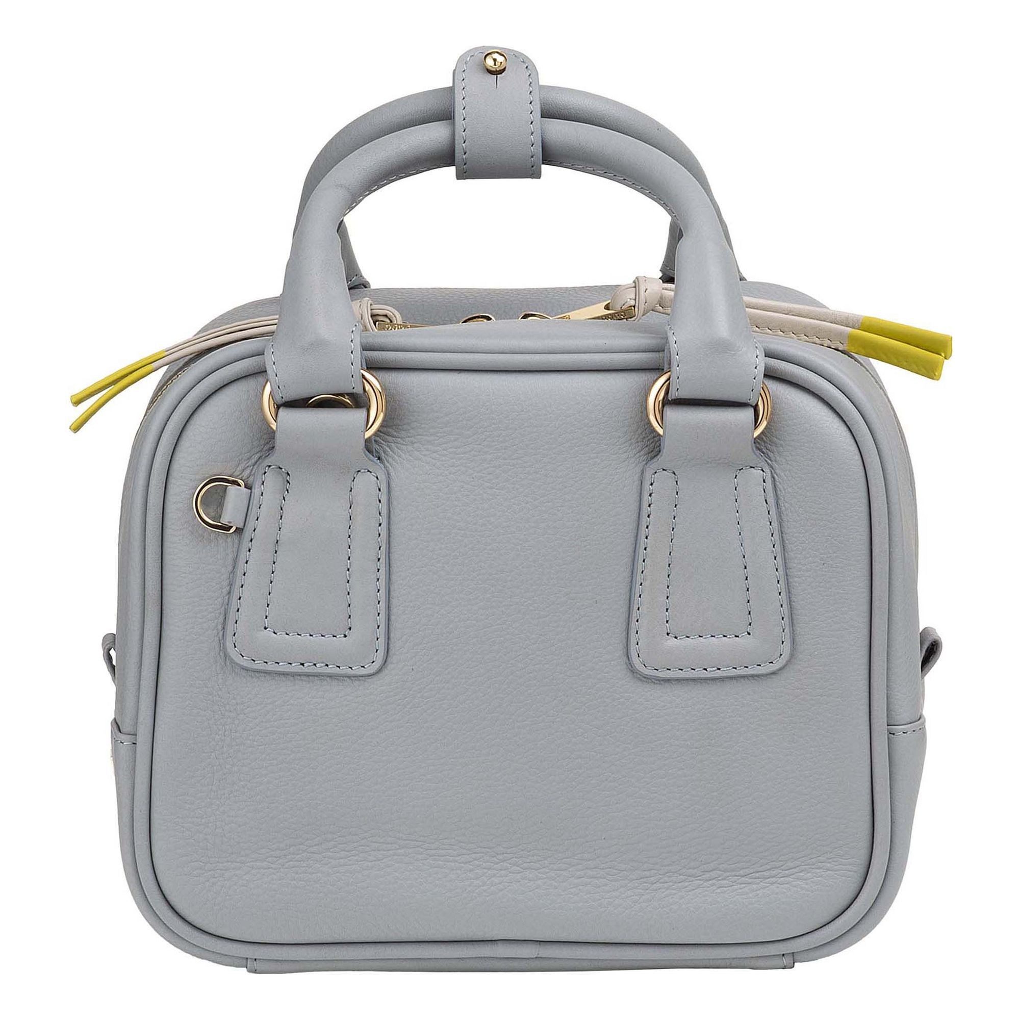 DuDu Henkeltasche Skyline, Leder