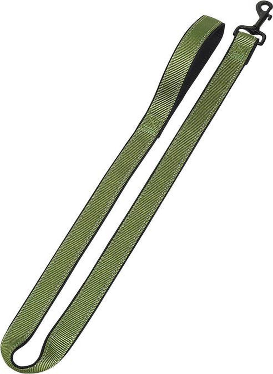 Nobby Hundeleine Leine "Classic Reflect SOFT", lindgrün, S
