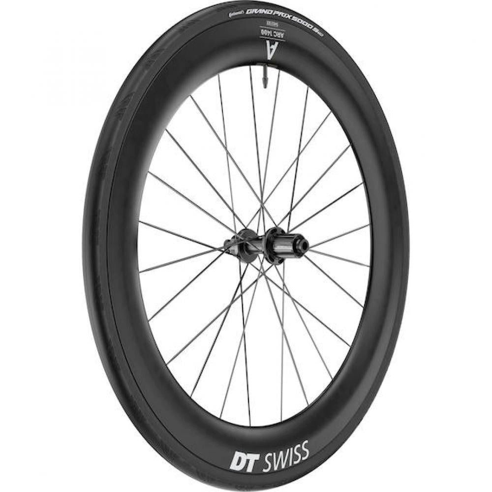 DT Swiss Laufrad DT Swiss ARC 1400 Dicut 65 Carbon Laufrad 622x22mm Disc - Aerodynamisc