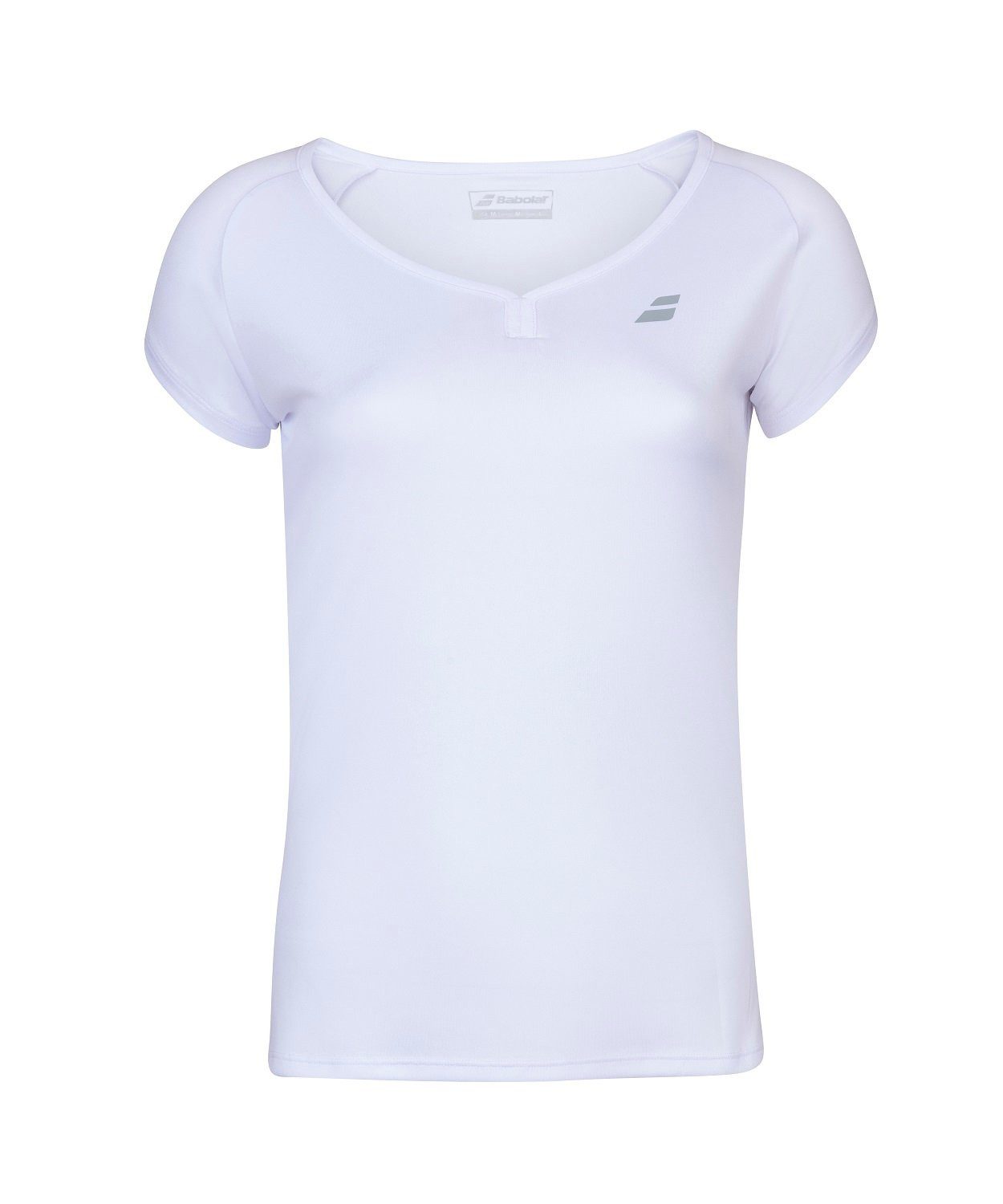 Babolat Tennisshirt Play Club Cap Sleeve weiss Damen