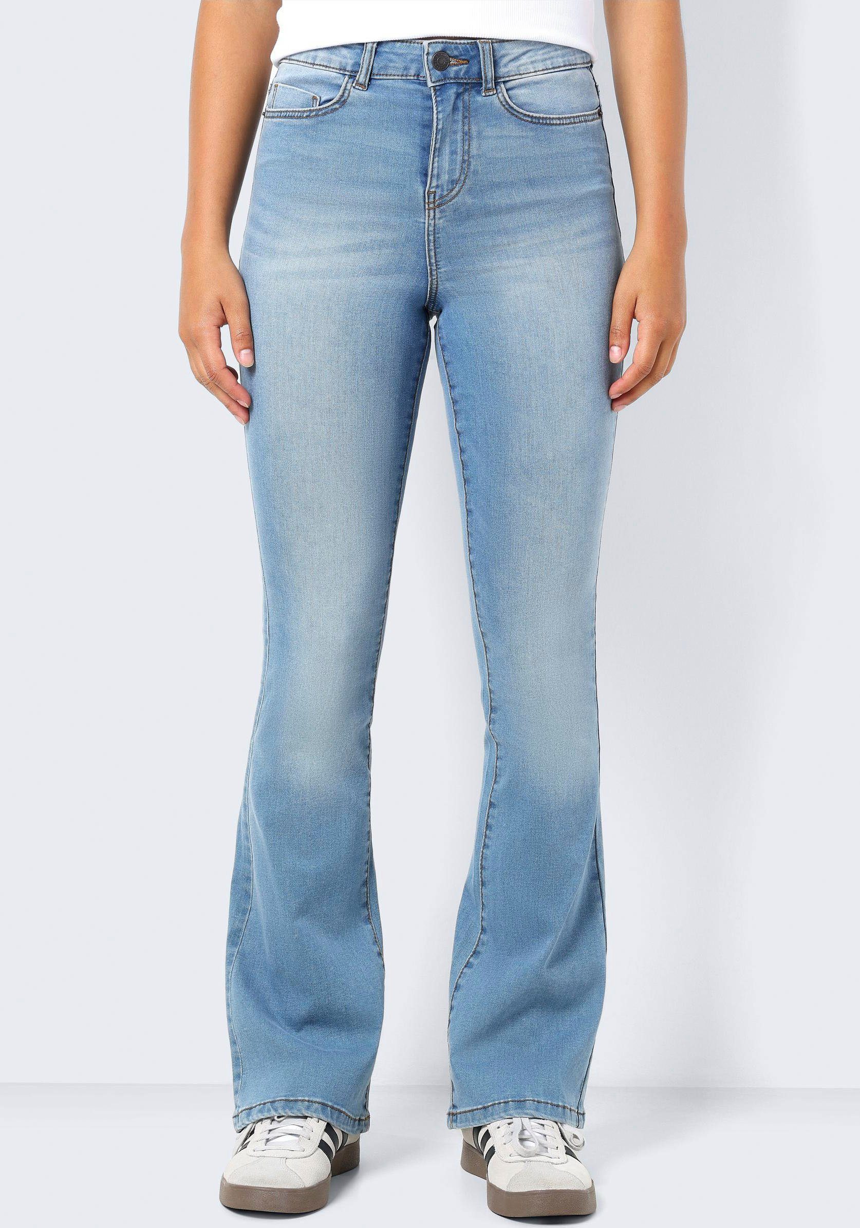 Noisy may Bootcut-Jeans NMSALLIE HW FLARE günstig online kaufen