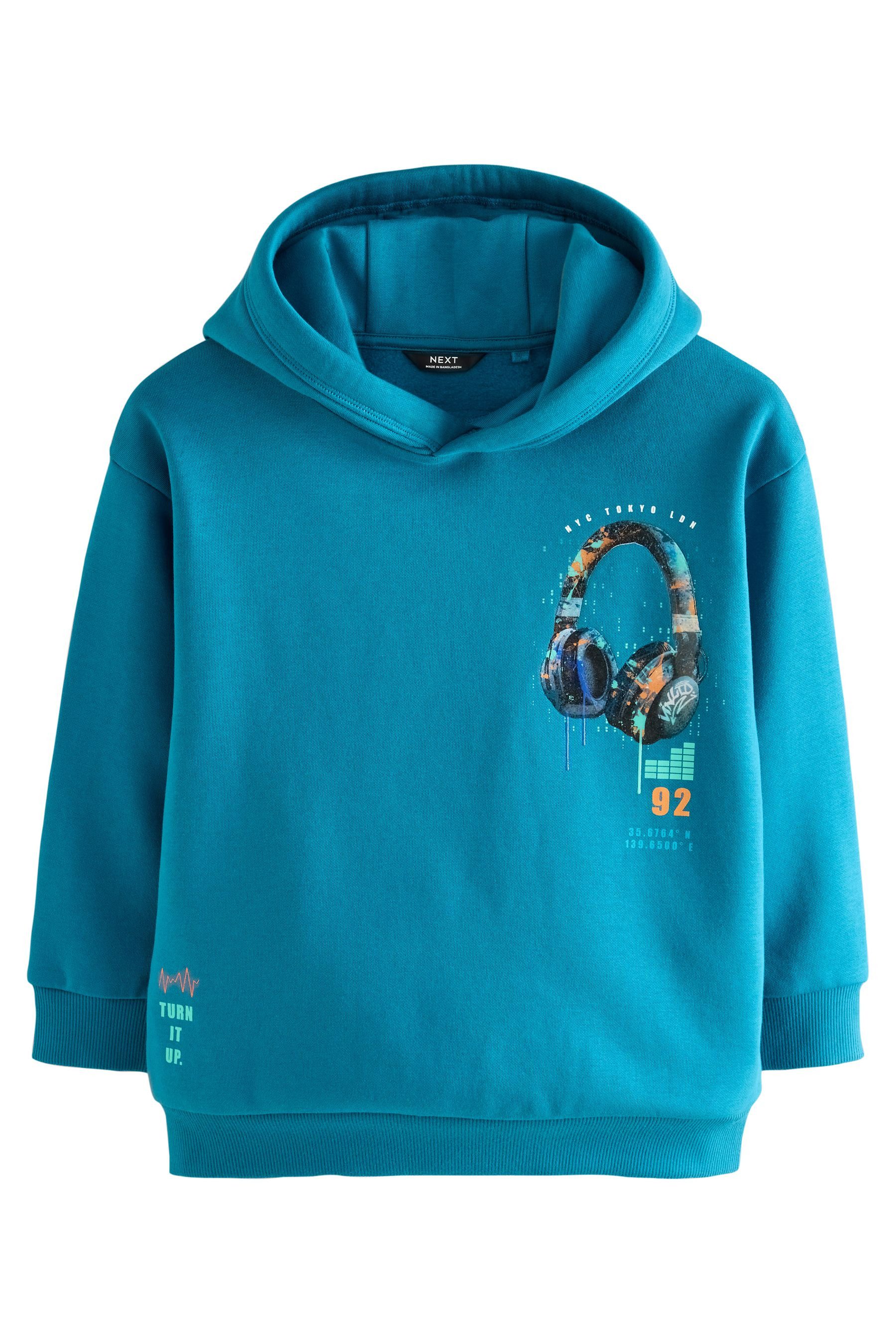 Hoodie Grafik-Kapuzensweatshirt