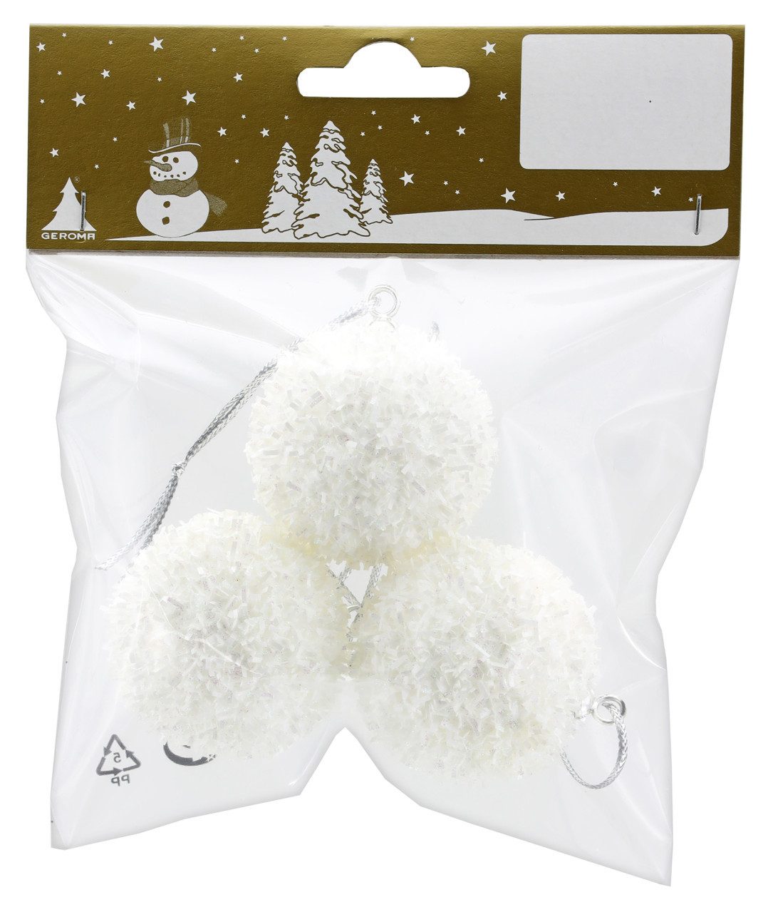 Rodermund Christbaumschmuck Weihnachtskugeln Styropor 4 cm günstig online kaufen