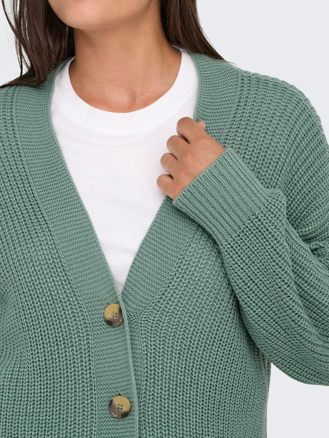 ONLY CARMAKOMA Strickjacke CARCAROL NICE L/S CARDIGAN KNT NOOS