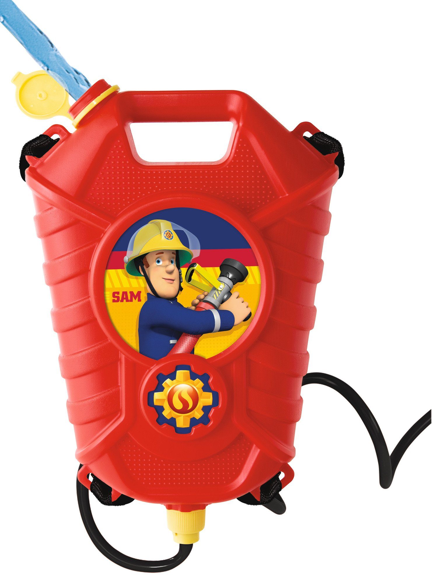 SIMBA Wasserpistole Feuerwehrmann Sam, Tankrucksack