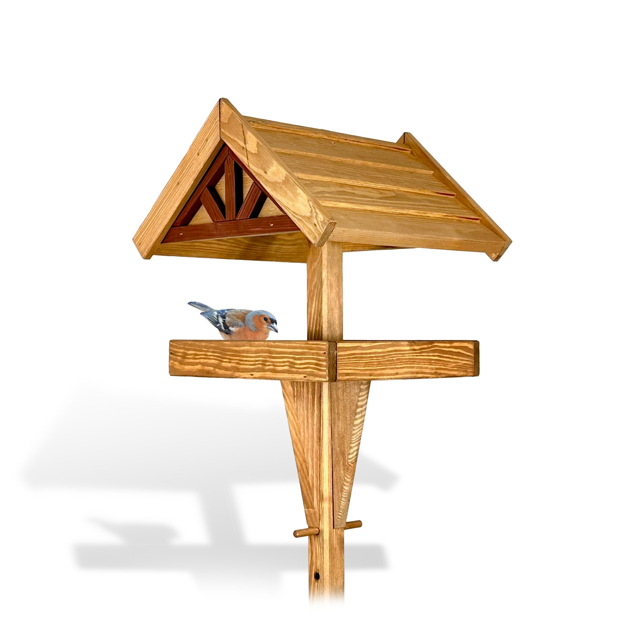 Vogelhaus Höhenverstellbares Vogelhaus mit Ständer wetterfest