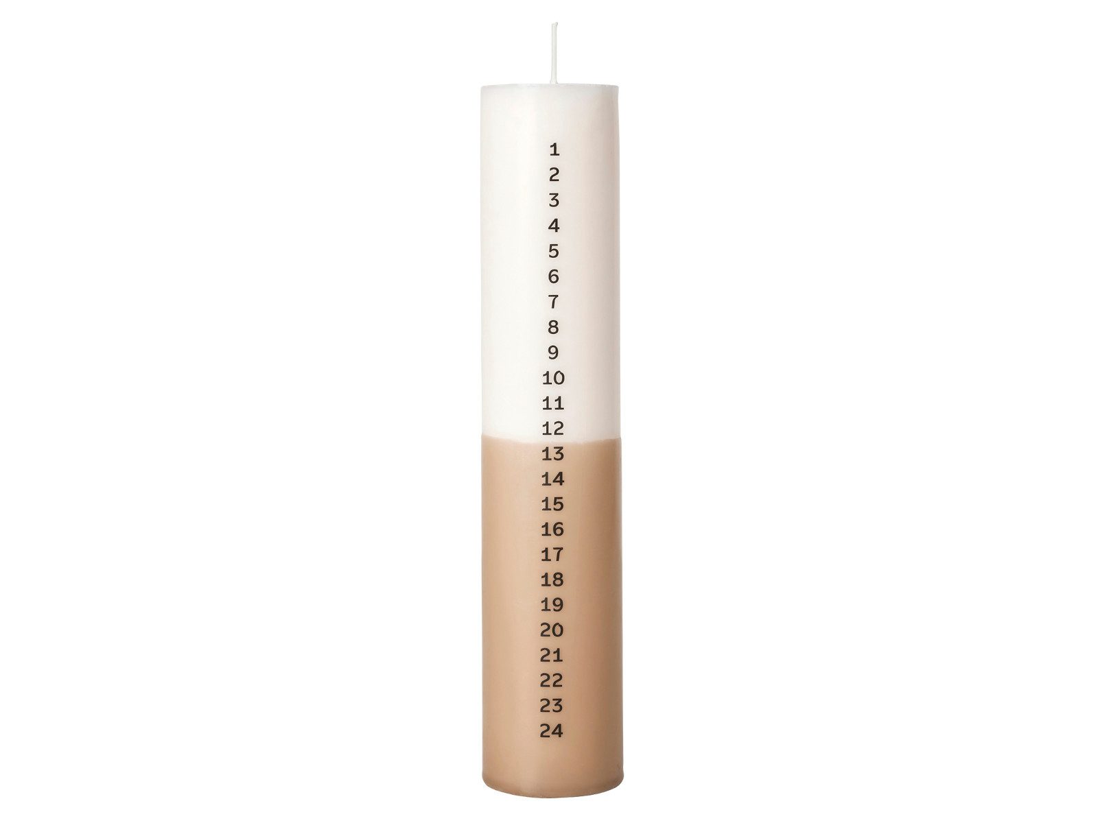 Broste Copenhagen Duftkerze Duo Kalenderlicht mehrfarbig 25cm