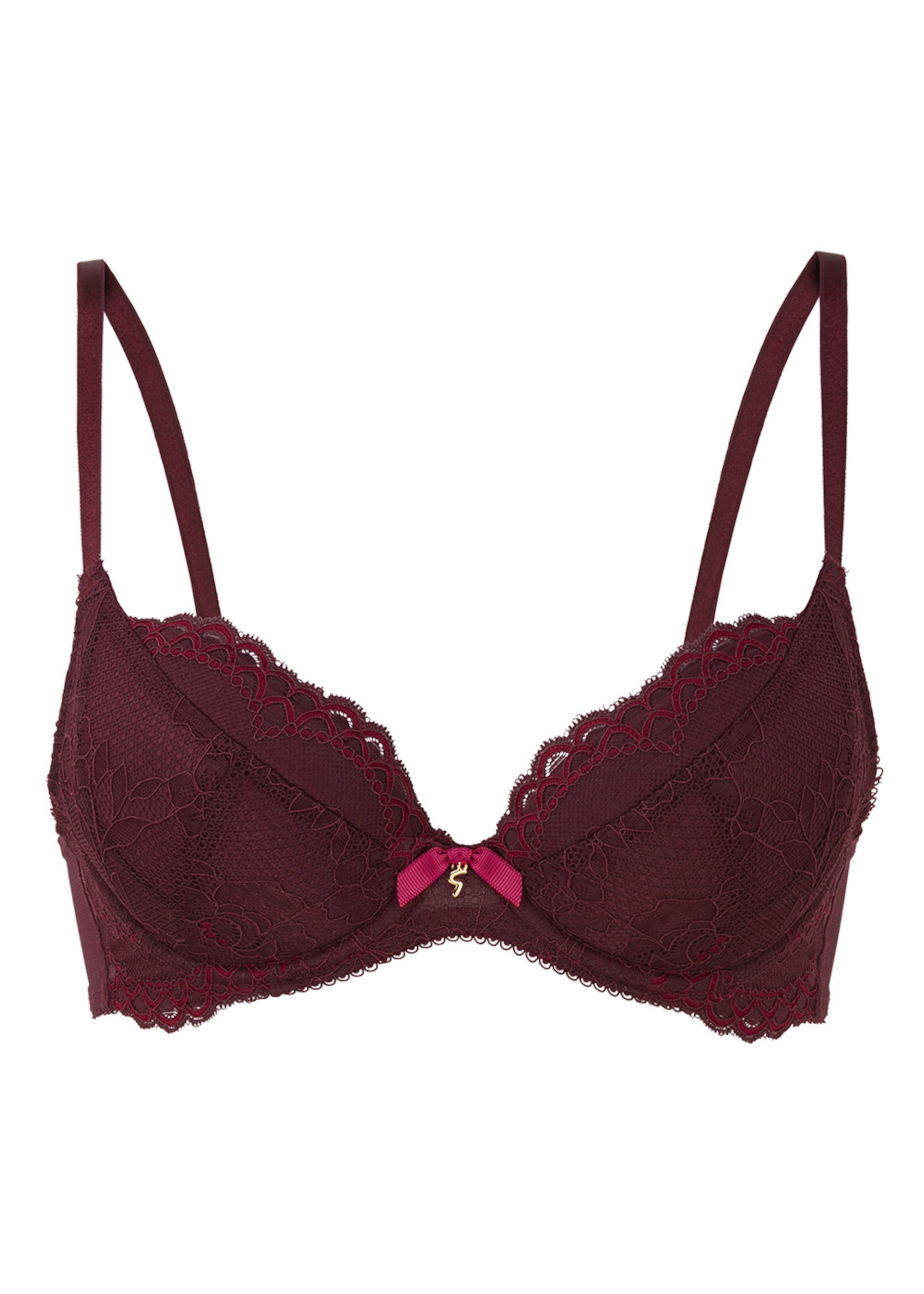 Gossard Dekolleté-BH Lace Push-Up BH Feige günstig online kaufen