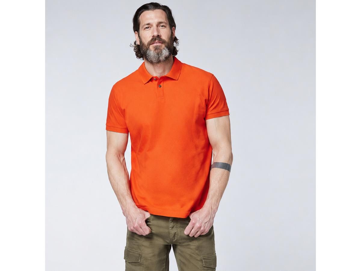 GARDENA Poloshirt Herren mit Logo im cleanen Gardena Design, 100 % Baumwolle