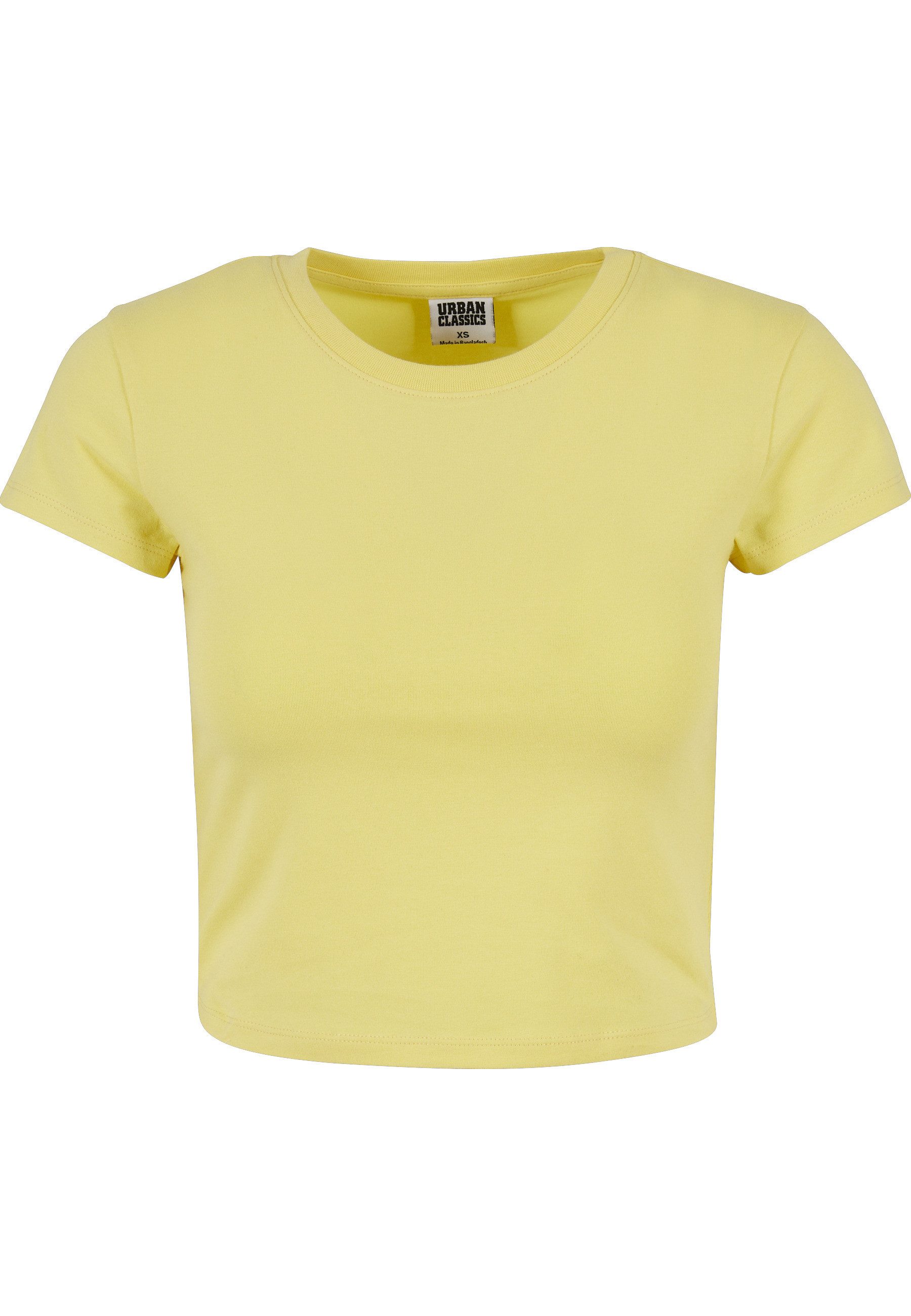 URBAN CLASSICS T-Shirt Urban Classics Damen Ladies Stretch Jersey Cropped Tee (1-tlg)