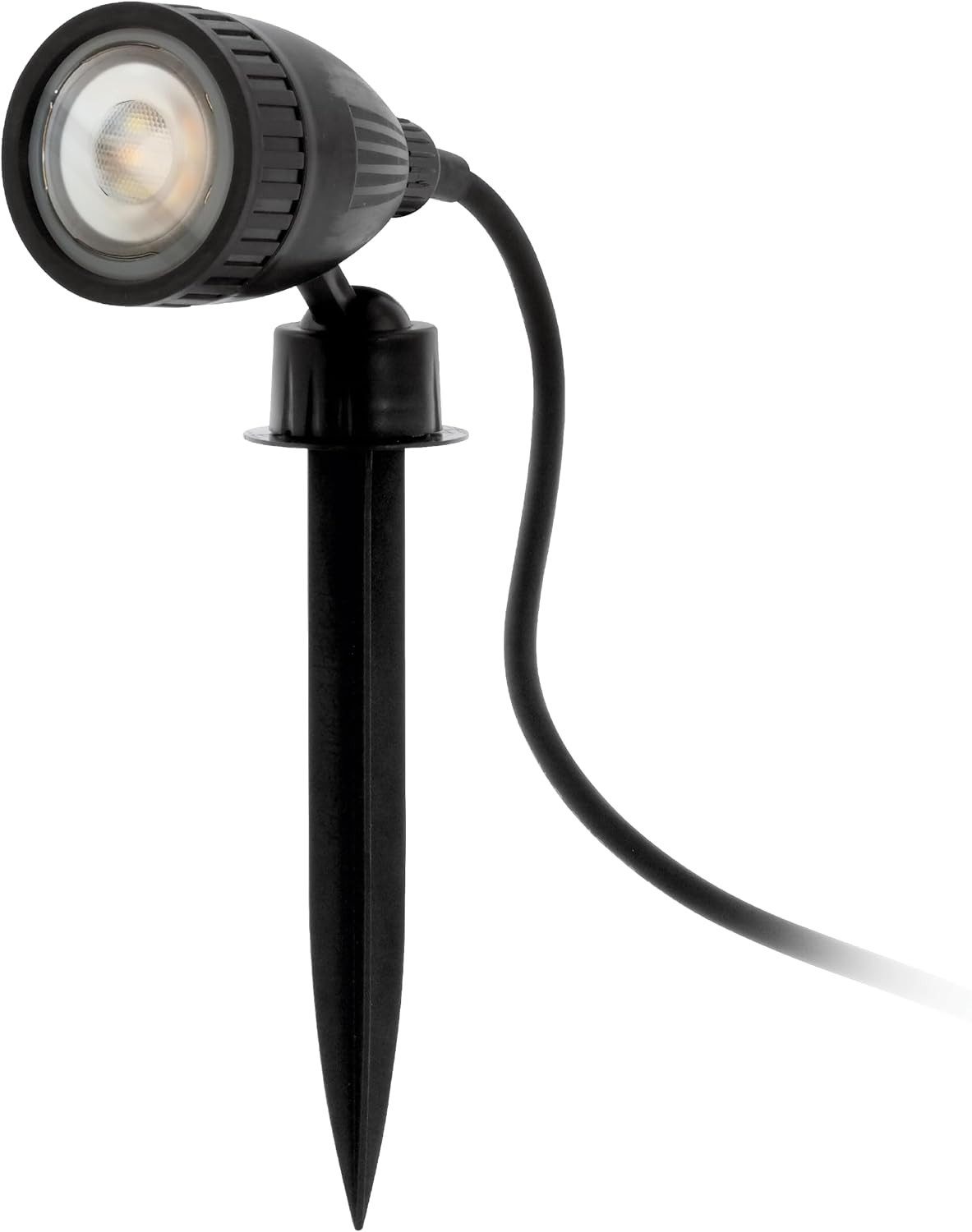 EGLO Außen-Stehlampe, EGLO 31028 Strahler Crosslink NEMA 1-C schwarz L:13cm B:6cm H:24.5cm m