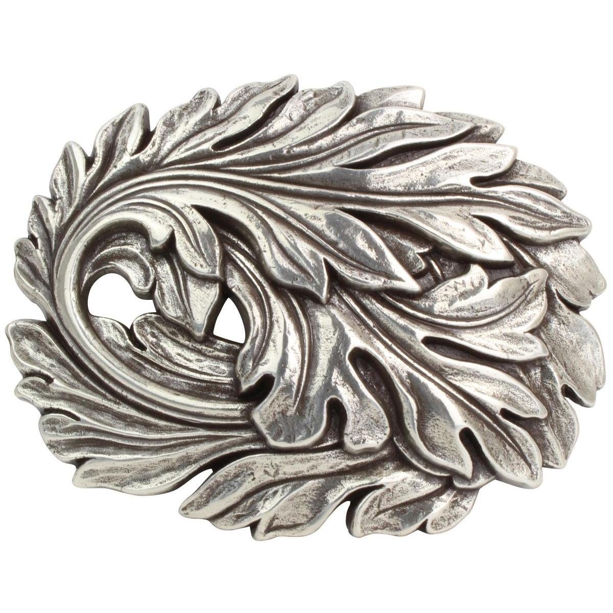 Gürtelschnalle Blätter 4,0 cm - Buckle Wechselschließe Gürtelschließe 40mm - Gürtel b