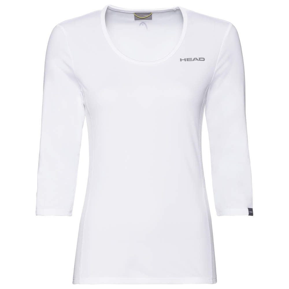 Head Langarmshirt Tennis-3/4 Club Tech weiss/weiss Damen