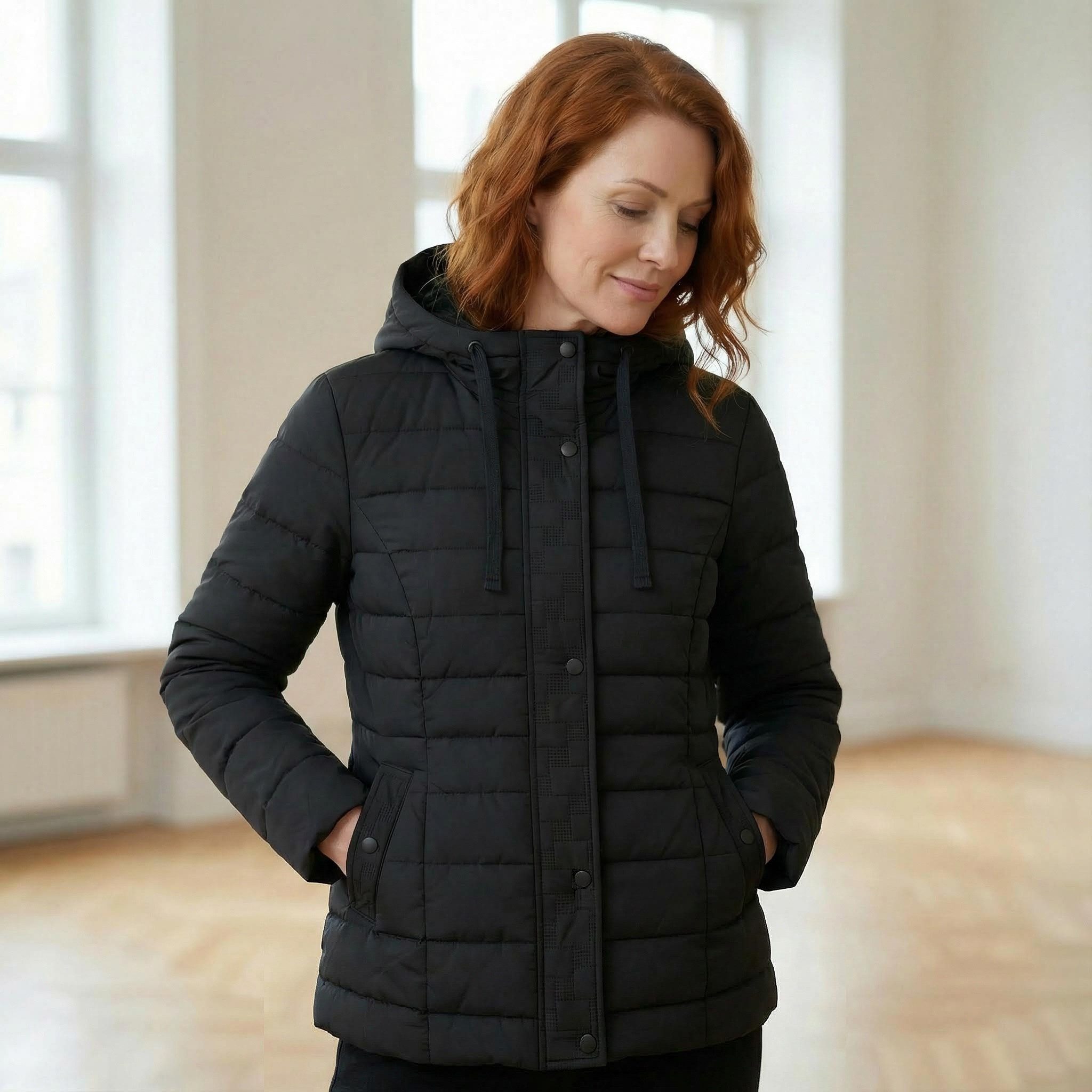 OriginalYou Steppjacke Damen Steppjacke mit weichem Teddyfell gefüttert auc günstig online kaufen