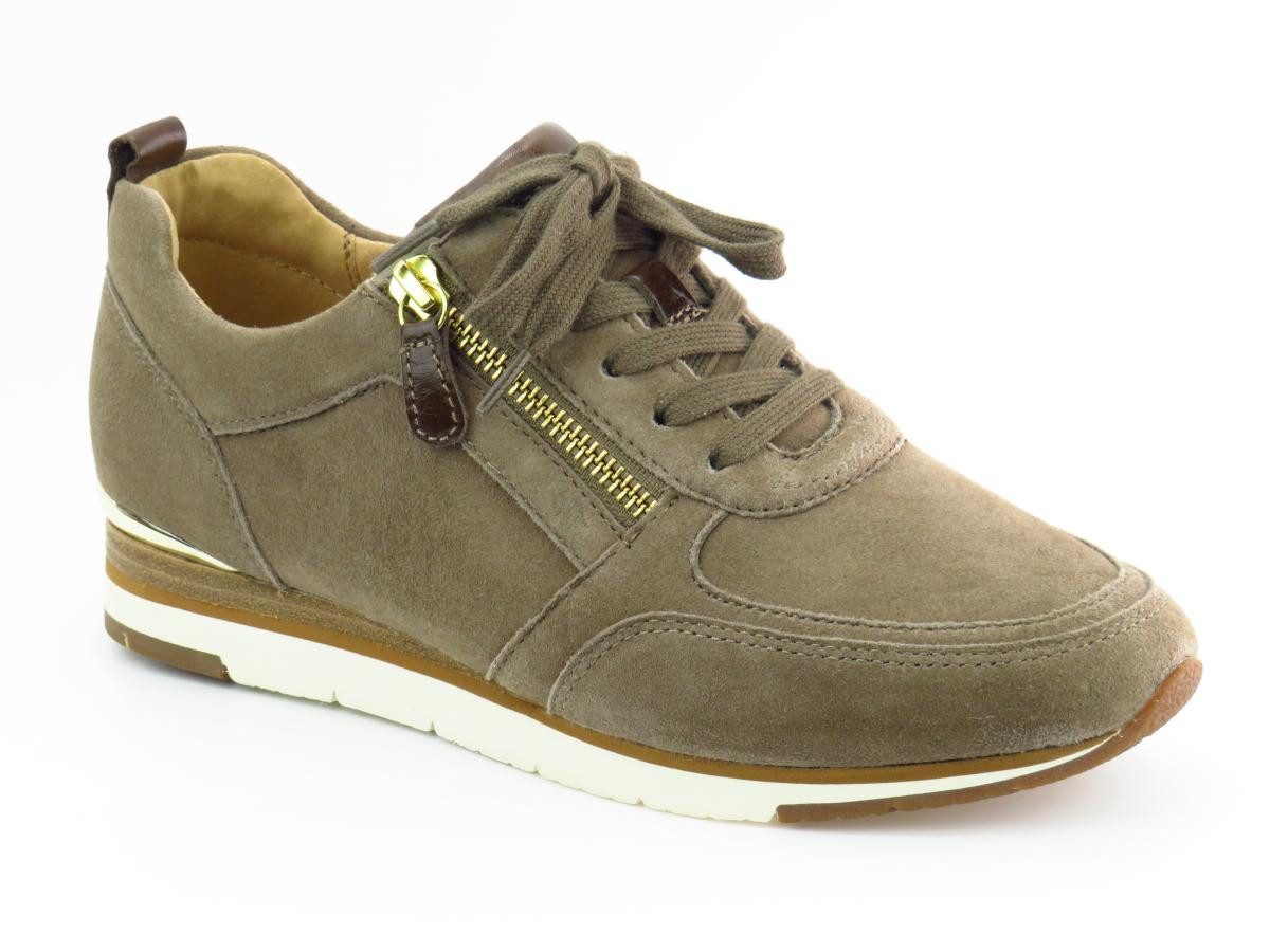 Reißverschluss nougat Sneaker